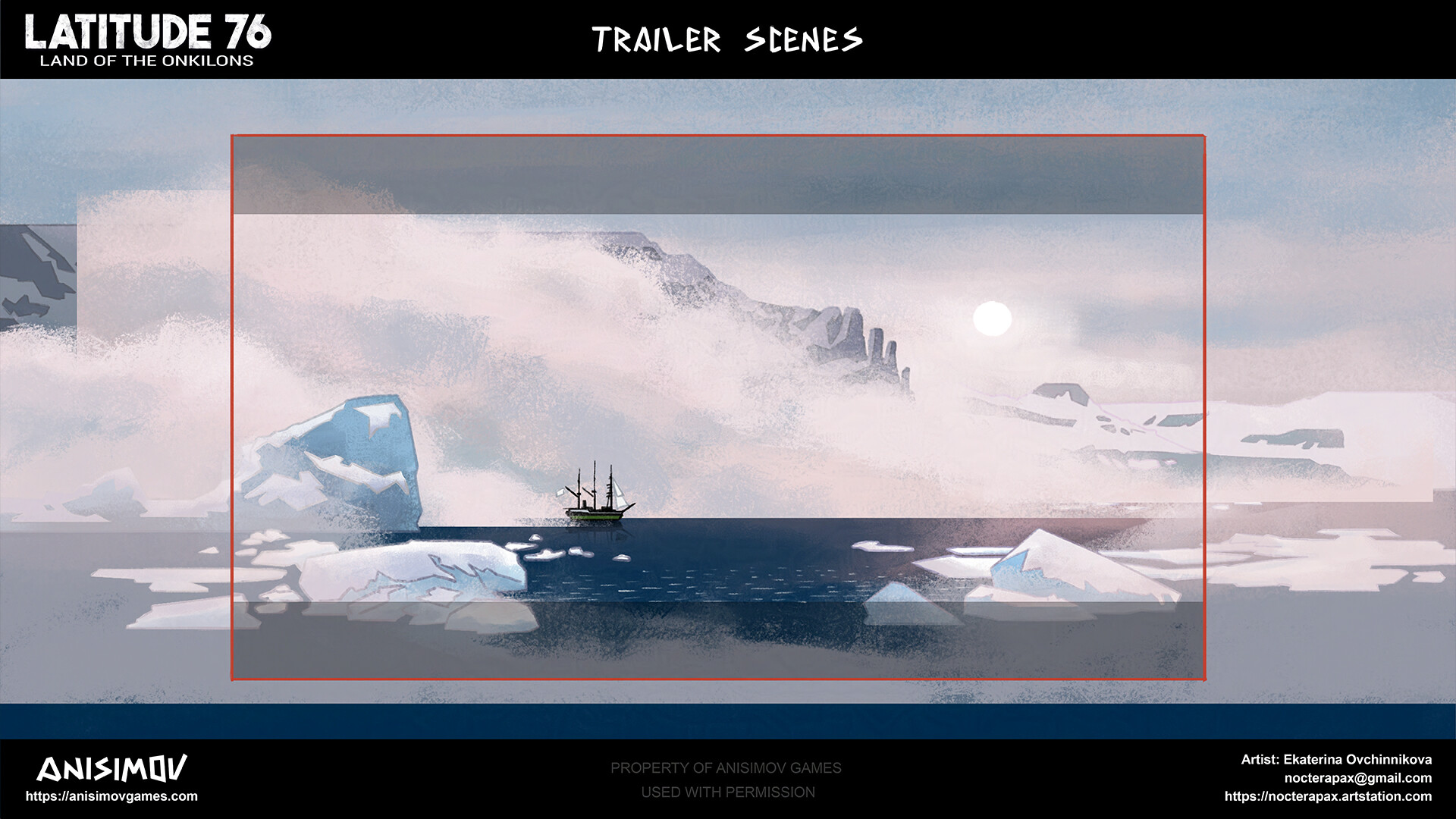 ArtStation - Story Trailer Key Art & Development - Latitude