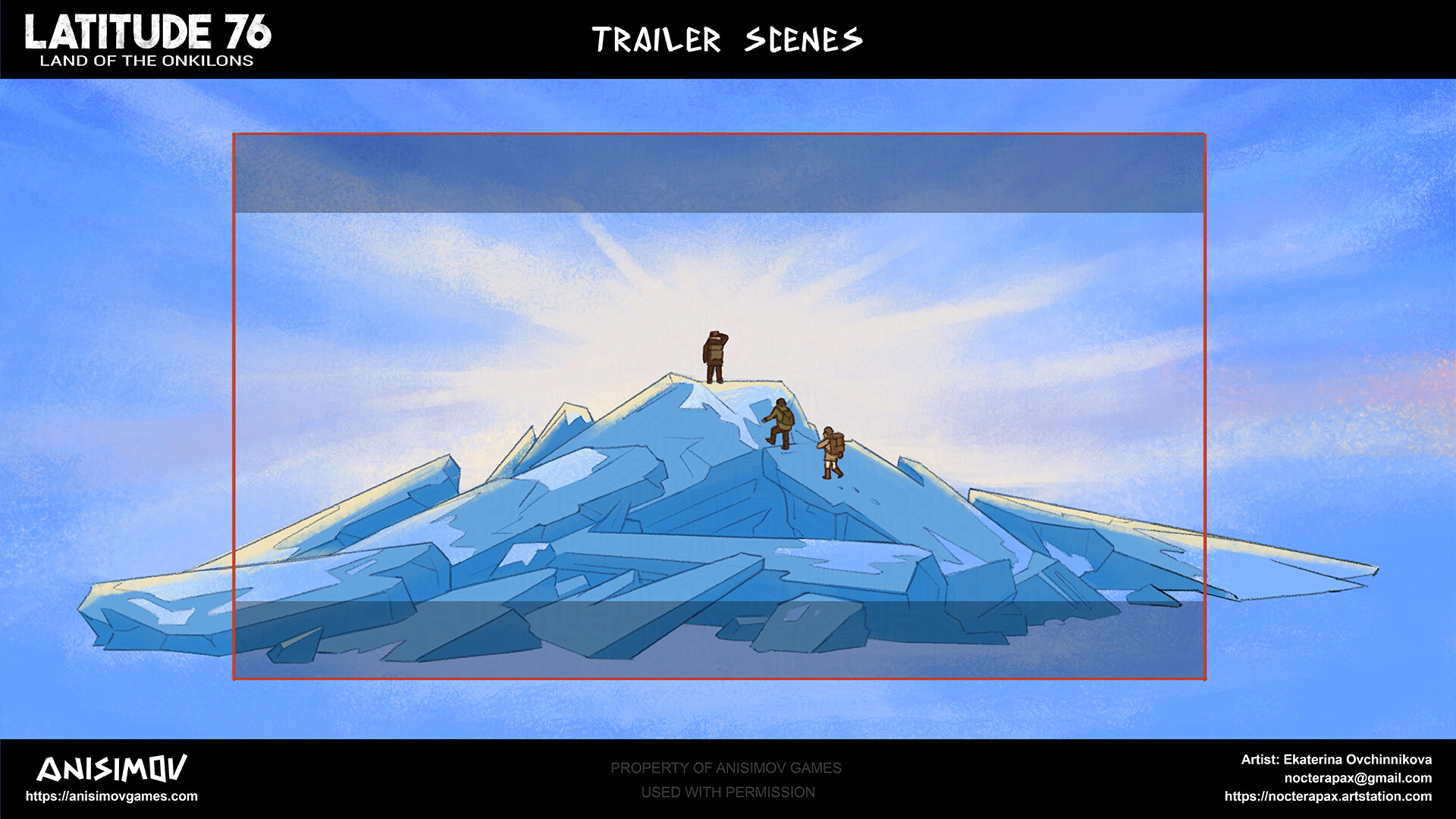 ArtStation - Story Trailer Key Art & Development - Latitude