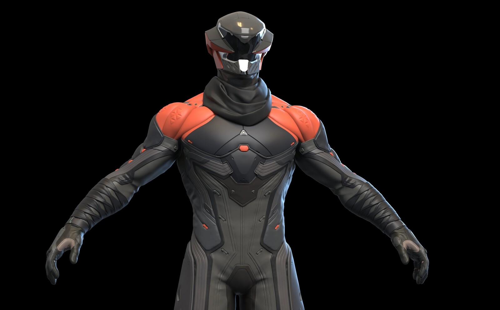 untextured highpoly
base body by Caleb Arthur