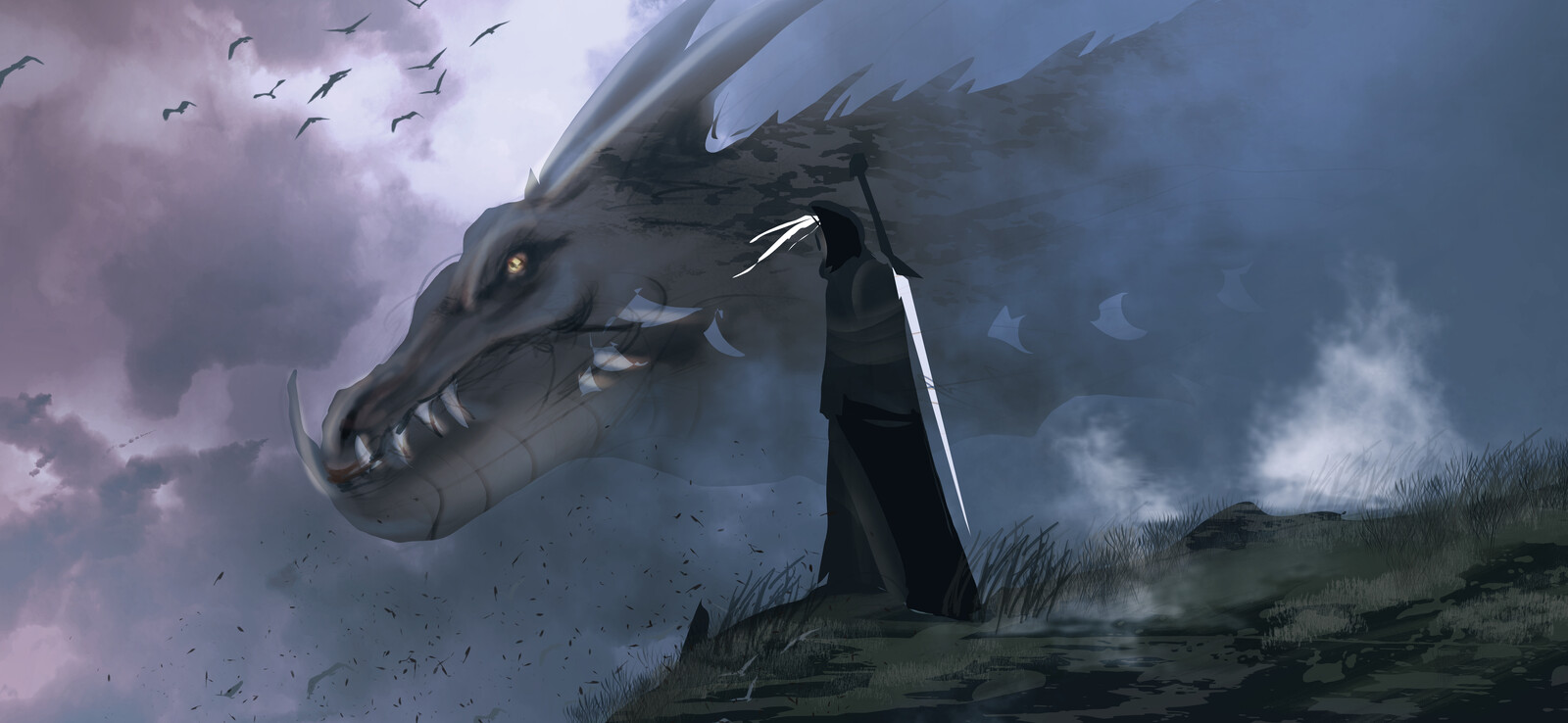 Dragon Wind Speedpaint Lasso Tool 45min