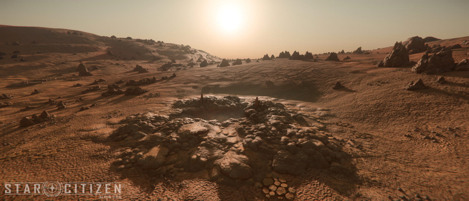 entrances of the acidic caves