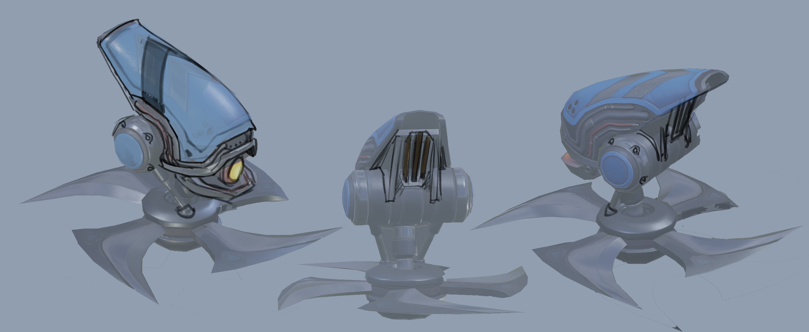 Another early unit that never got a really clean 'final' concept.