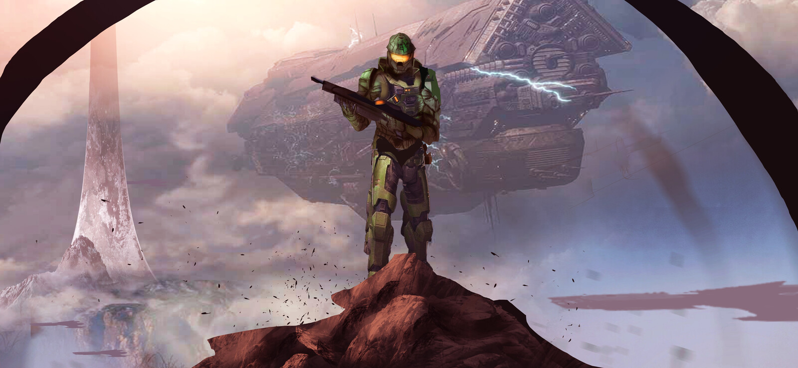 Halo Masterchief Rise