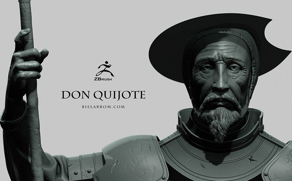 Don Quijote - 3D Model (ZBrush)