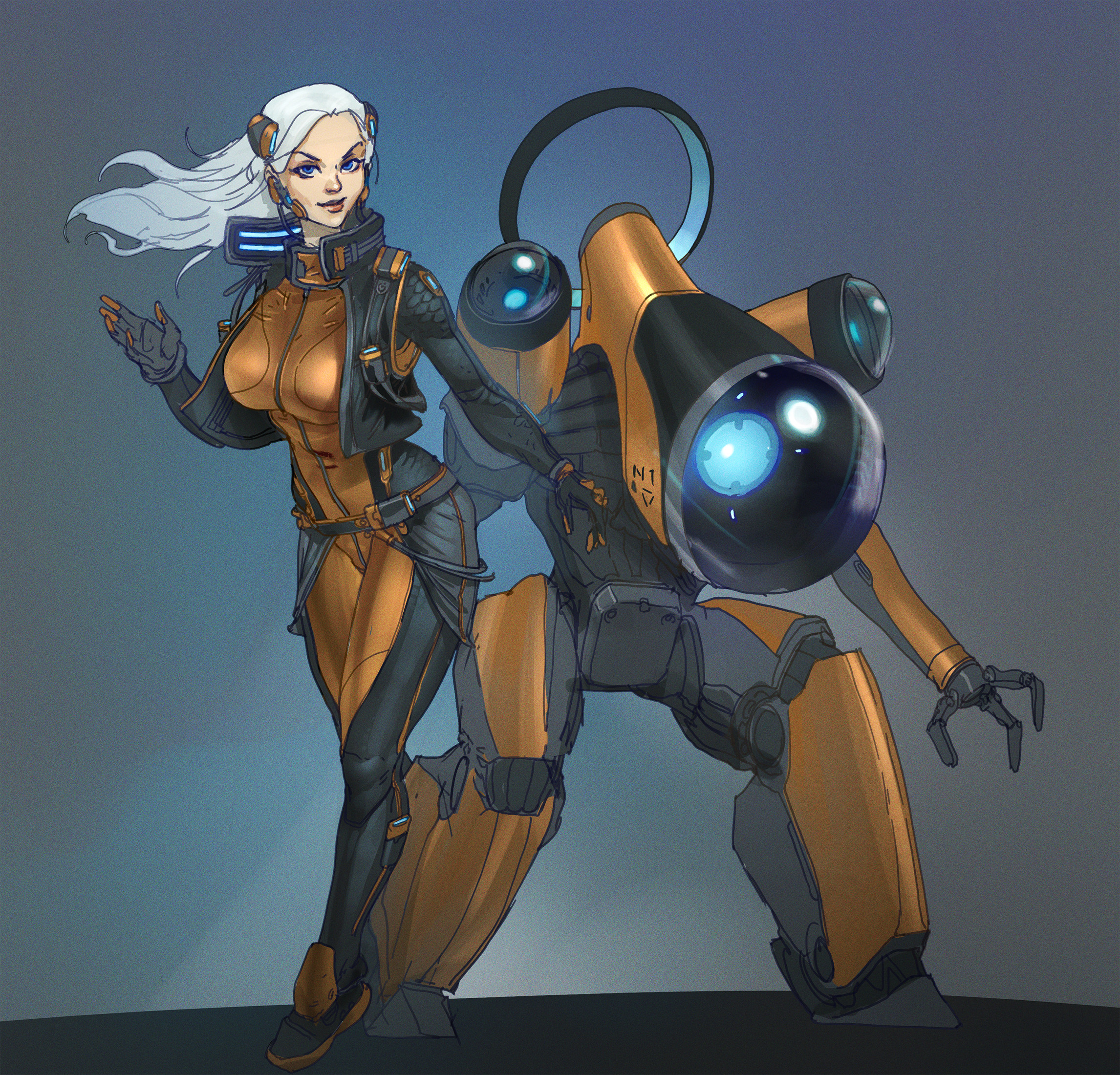 The last combo image I made, after our final Beta test - these were the most popular Character portrait and Army color