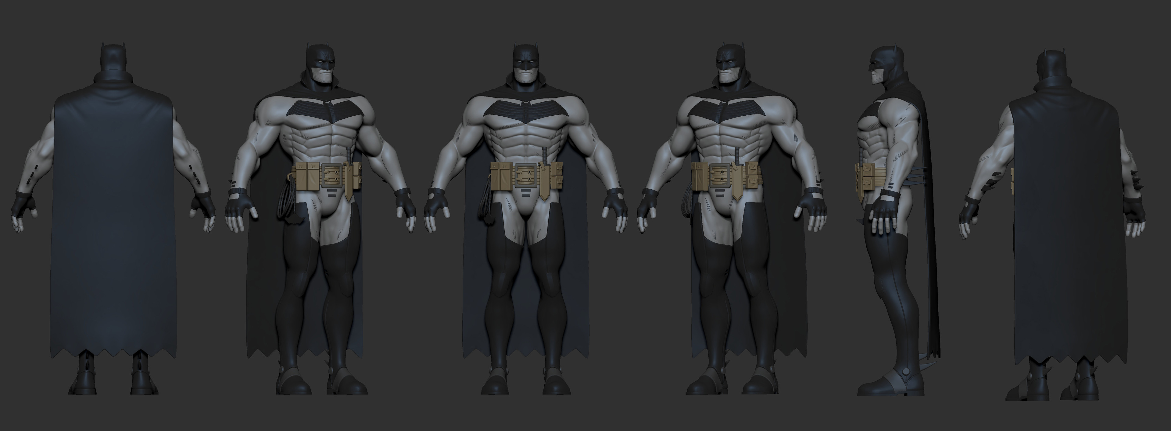 Batman model by Mauricio Ataíde