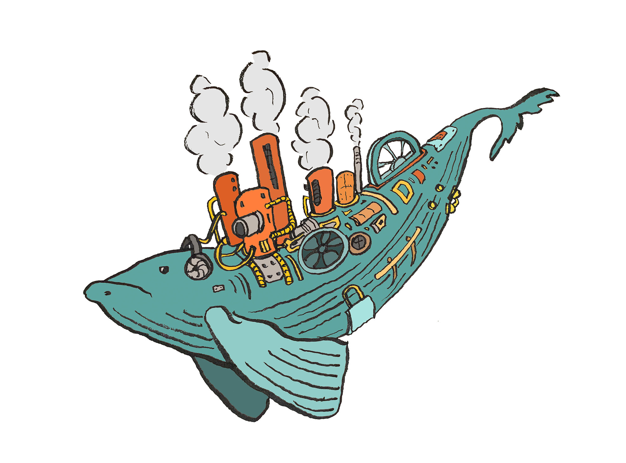 Steampunk Whale
