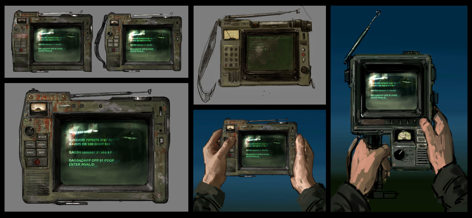 Pip-Boy, Pip-Pad Redesigns