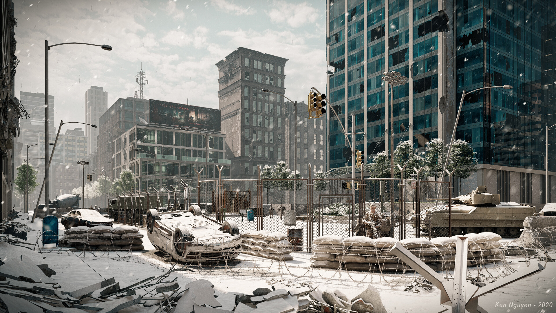 Ken Nguyen - War-Torn Environment Concepts