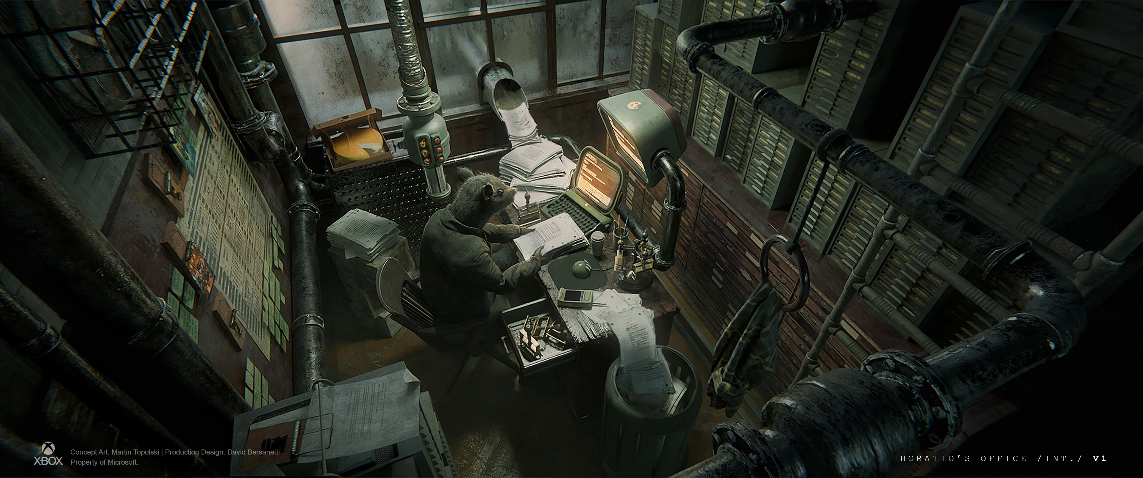 Horatio's Office /INT./ V1