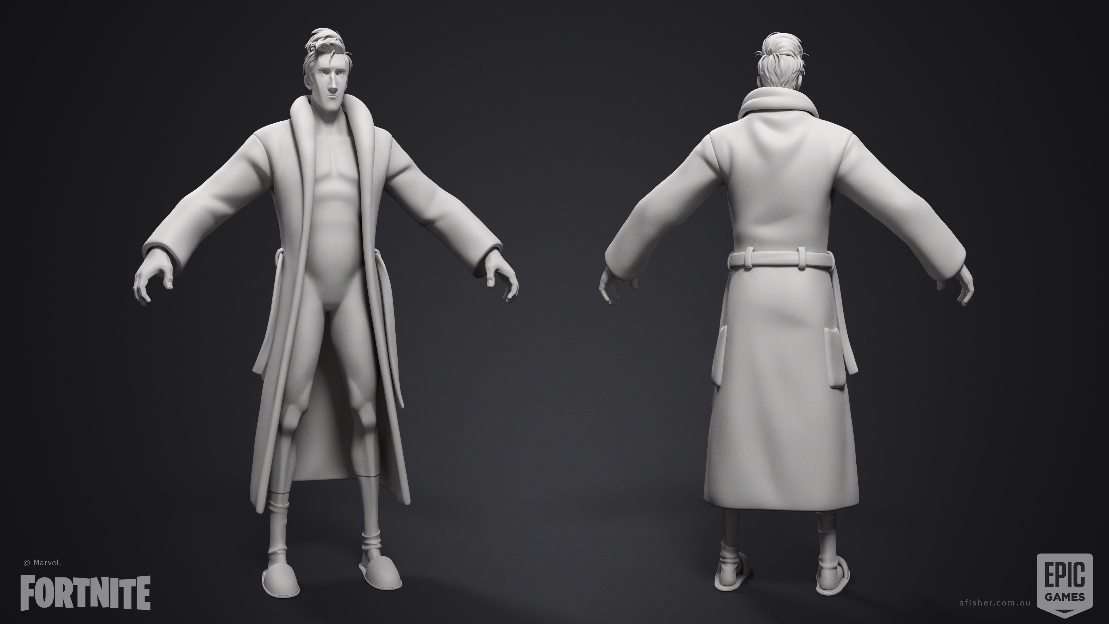 Peter Parker: HighPoly by Adam Fisher. LowPoly &amp; Bakes by Adam Fisher. Textures by Pengbo Yin