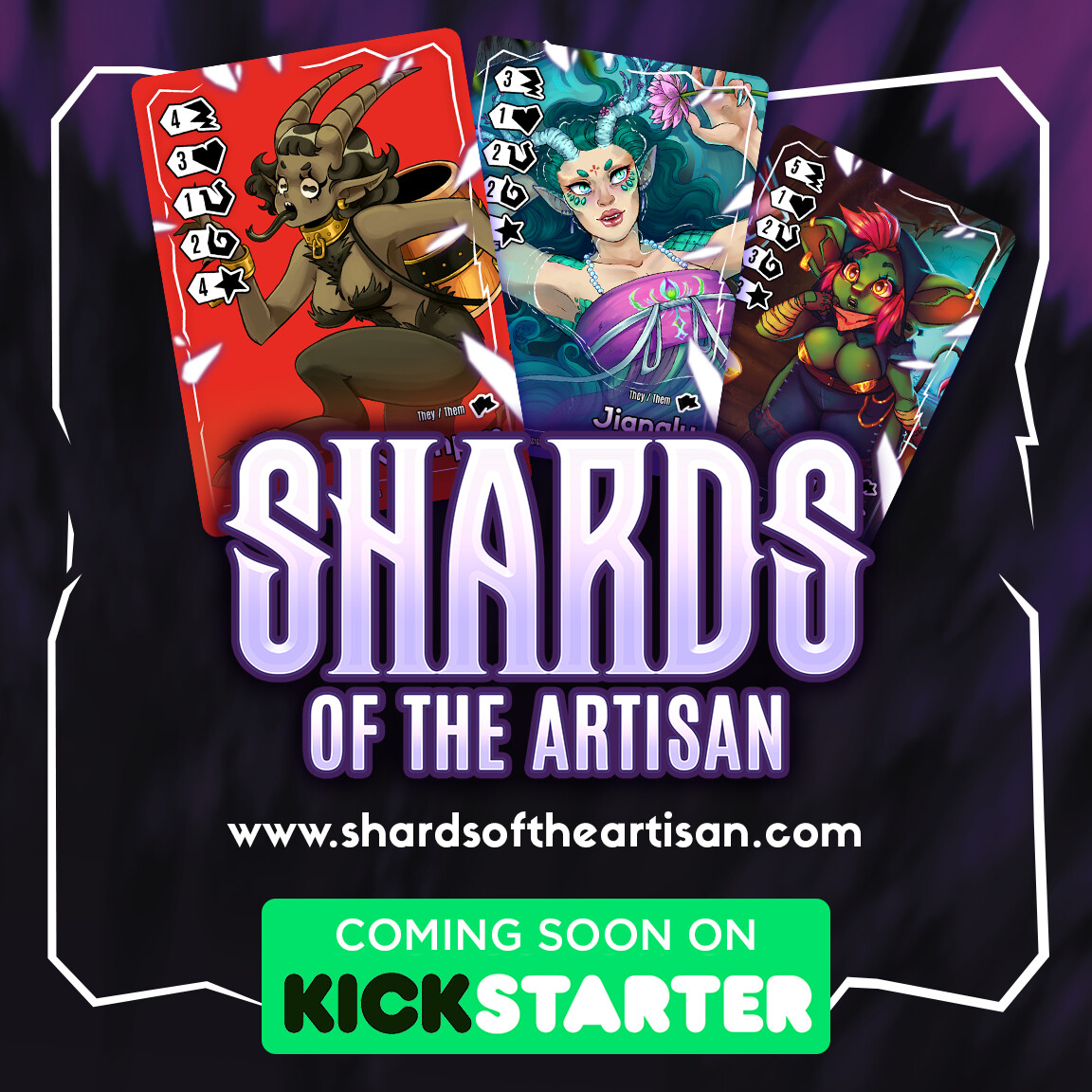 Kickstarter marketing banner