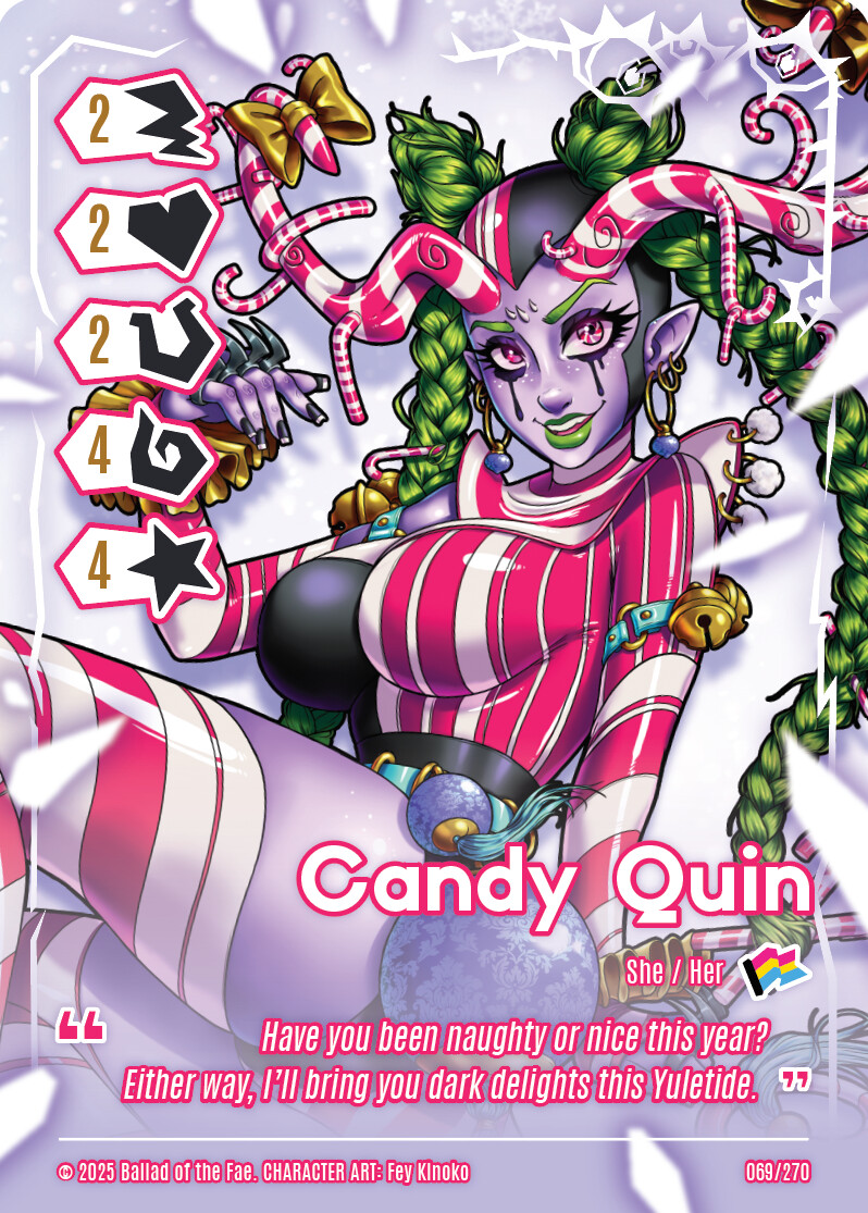 Candy Quin - Card design for Shards of the Artisan