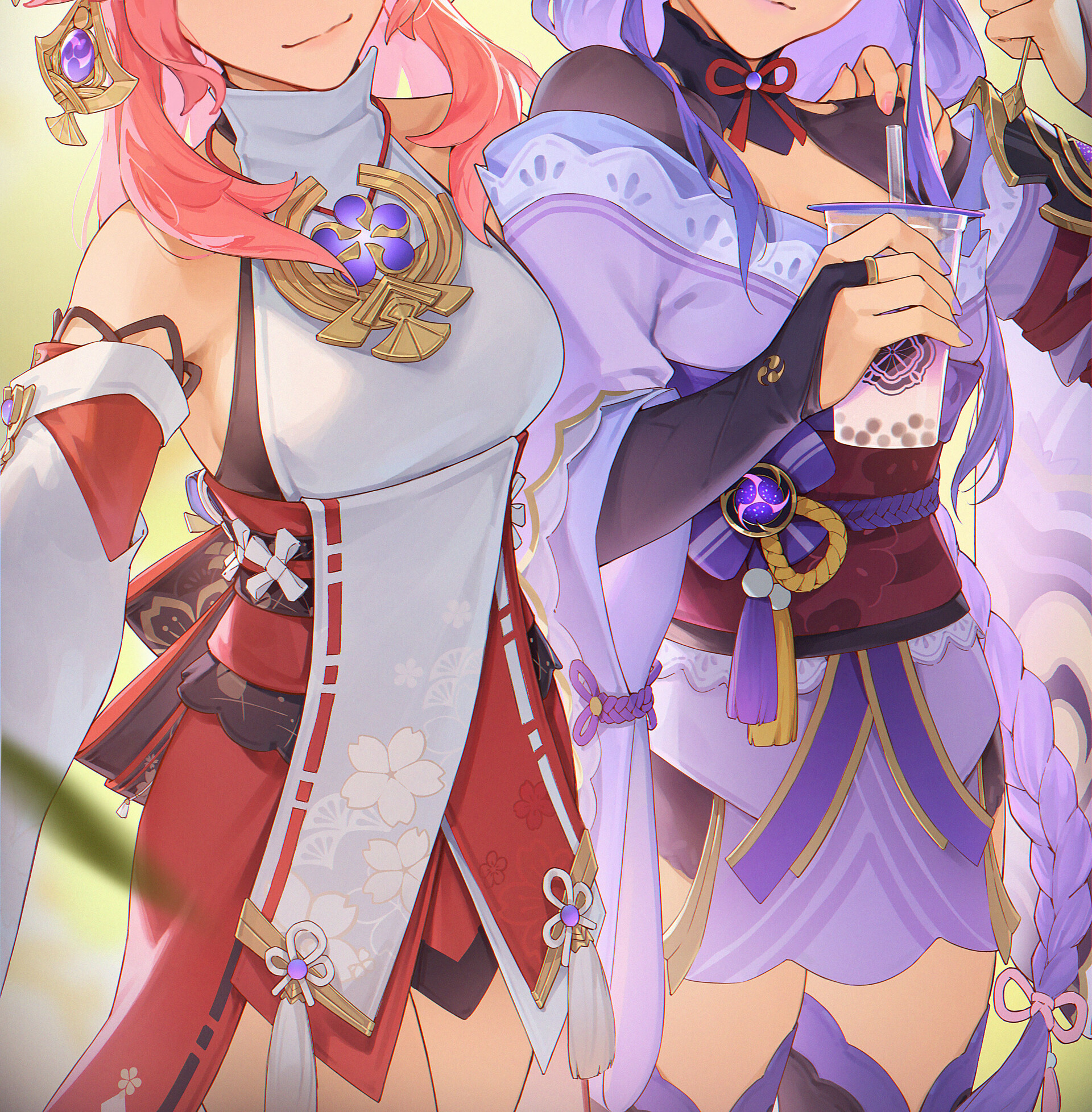 原神　雷電将軍　八重神子　セット Amazon.co.jp: HIPPO タペストリー 原神 Genshin Impact げん