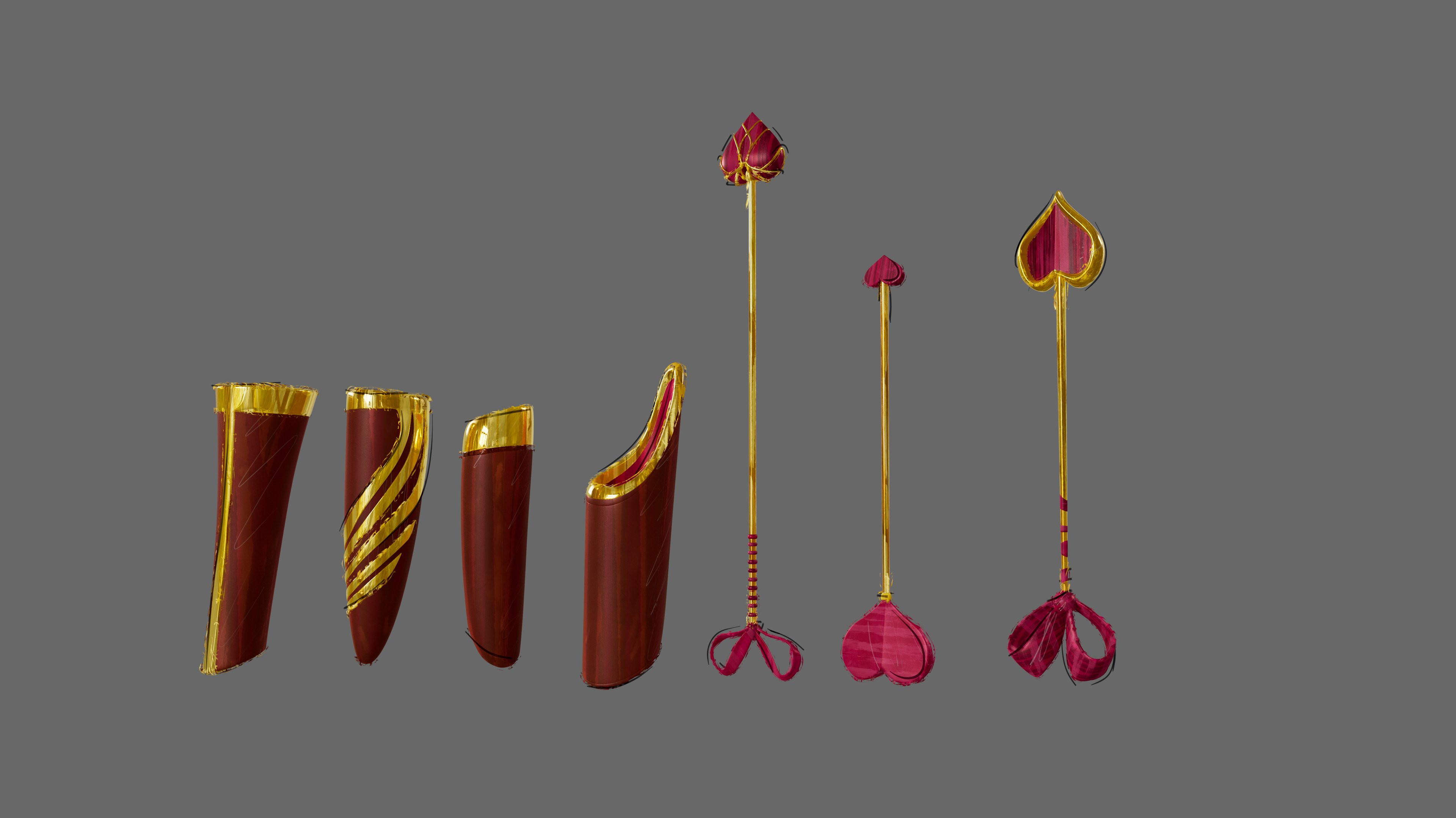 WIP of Texture and Lookdev.