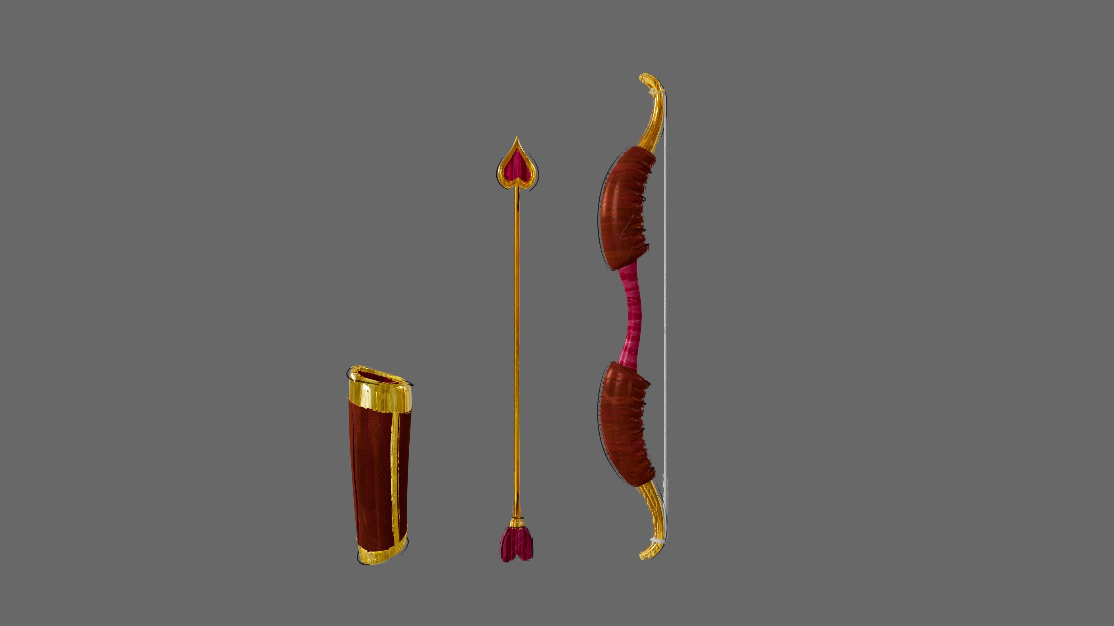 WIP of Texture and Lookdev.