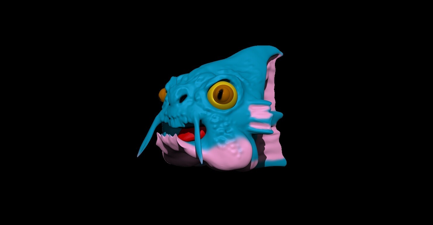 ArtStation - Angry Fish