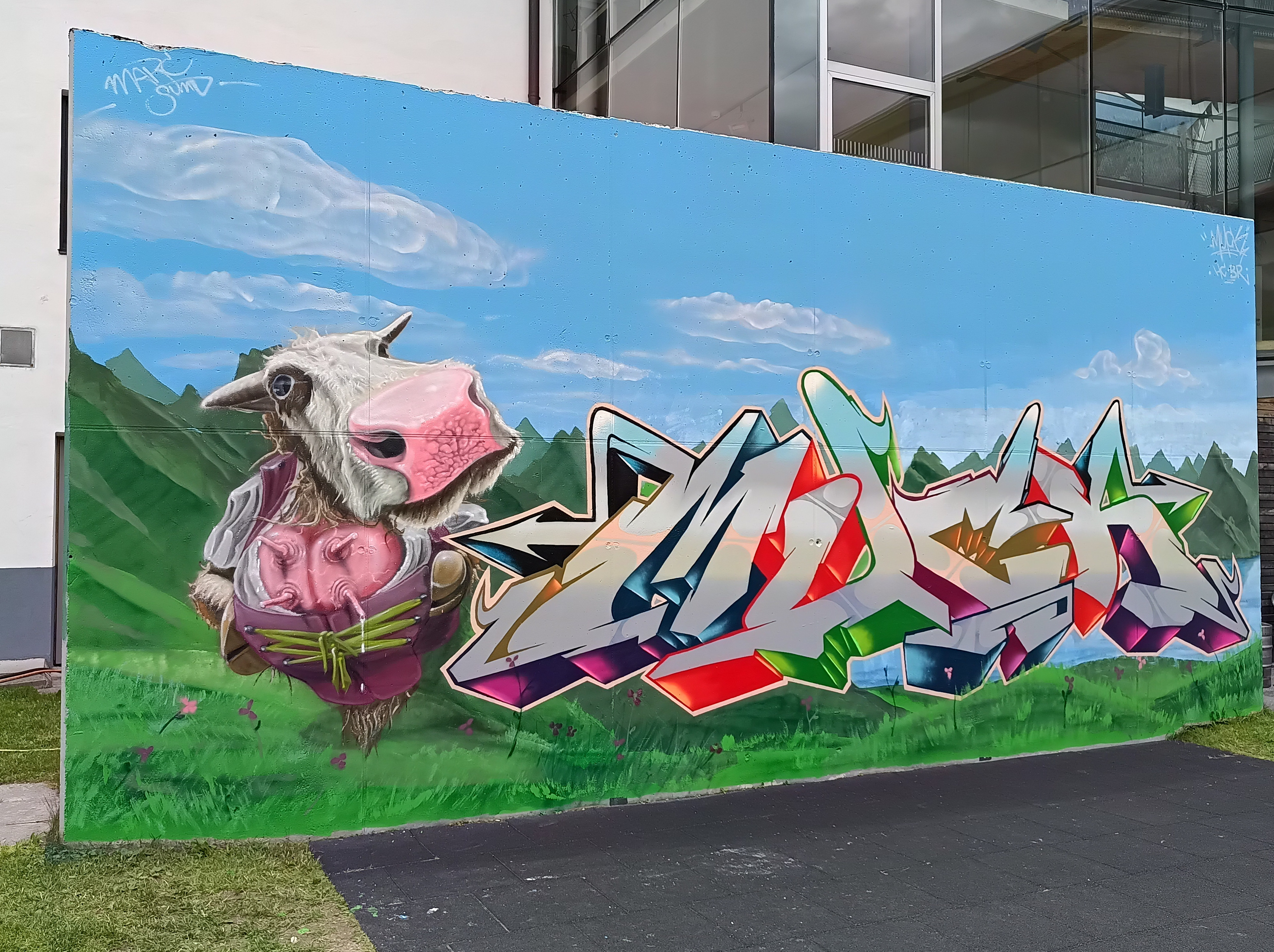 Marc &amp; Muck auf dem Food&amp;Art Festival in Inzing, Tirol.