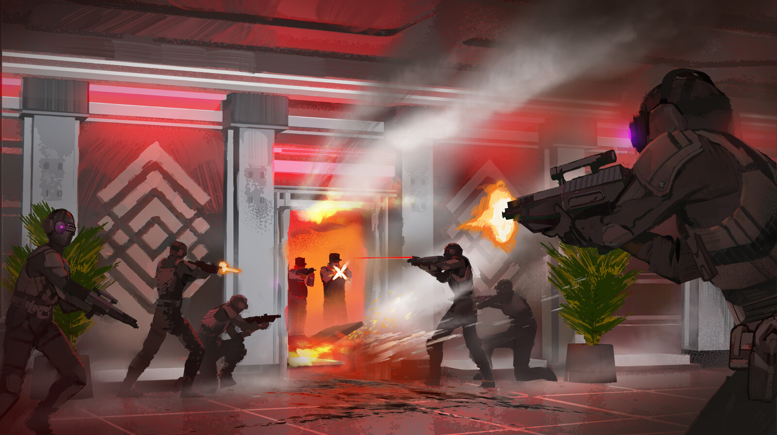 Unannounced Sci-Horror Shooter | Key Art