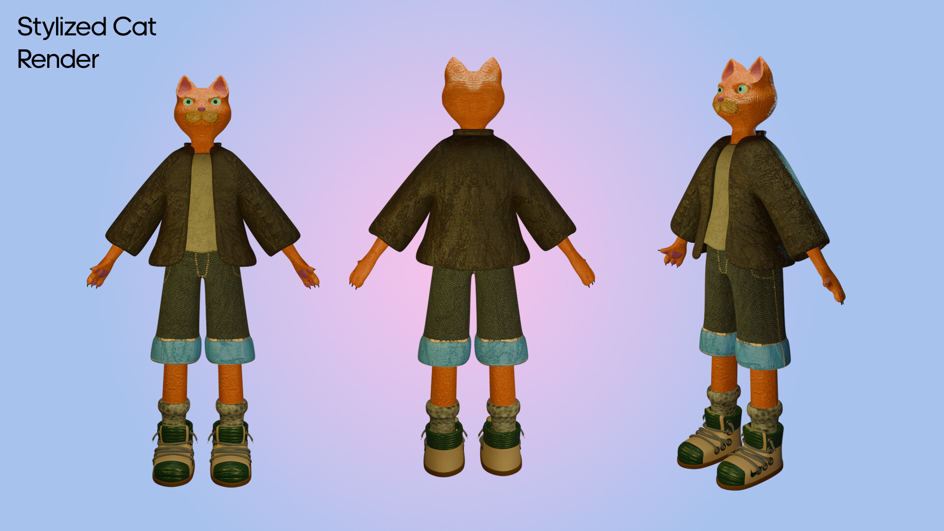 ArtStation - Stylized Cat