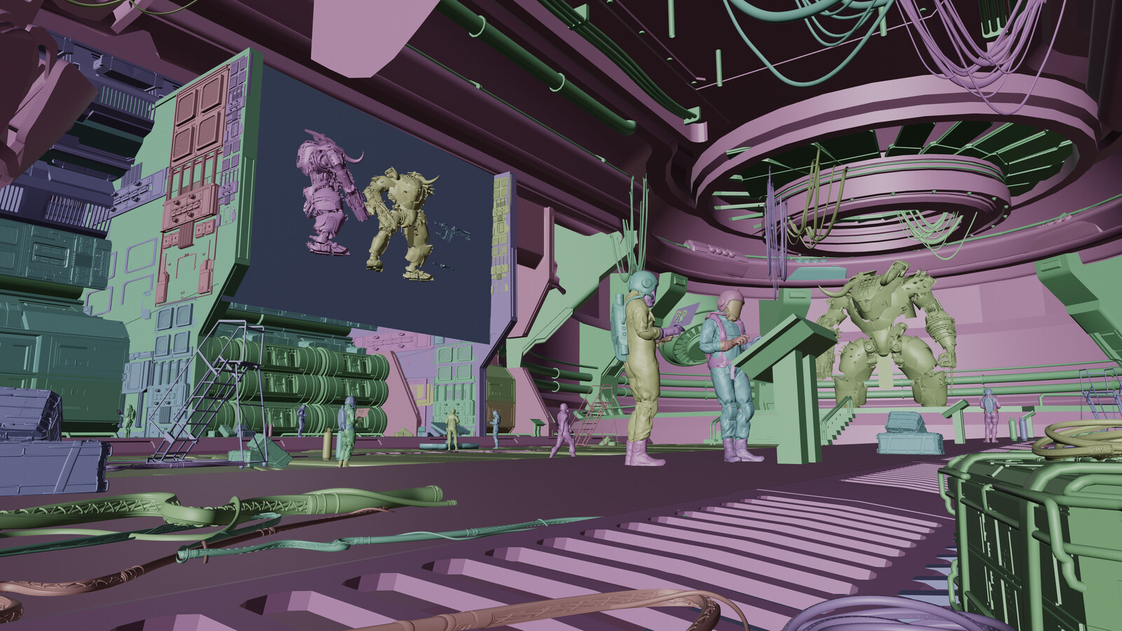 blender scene