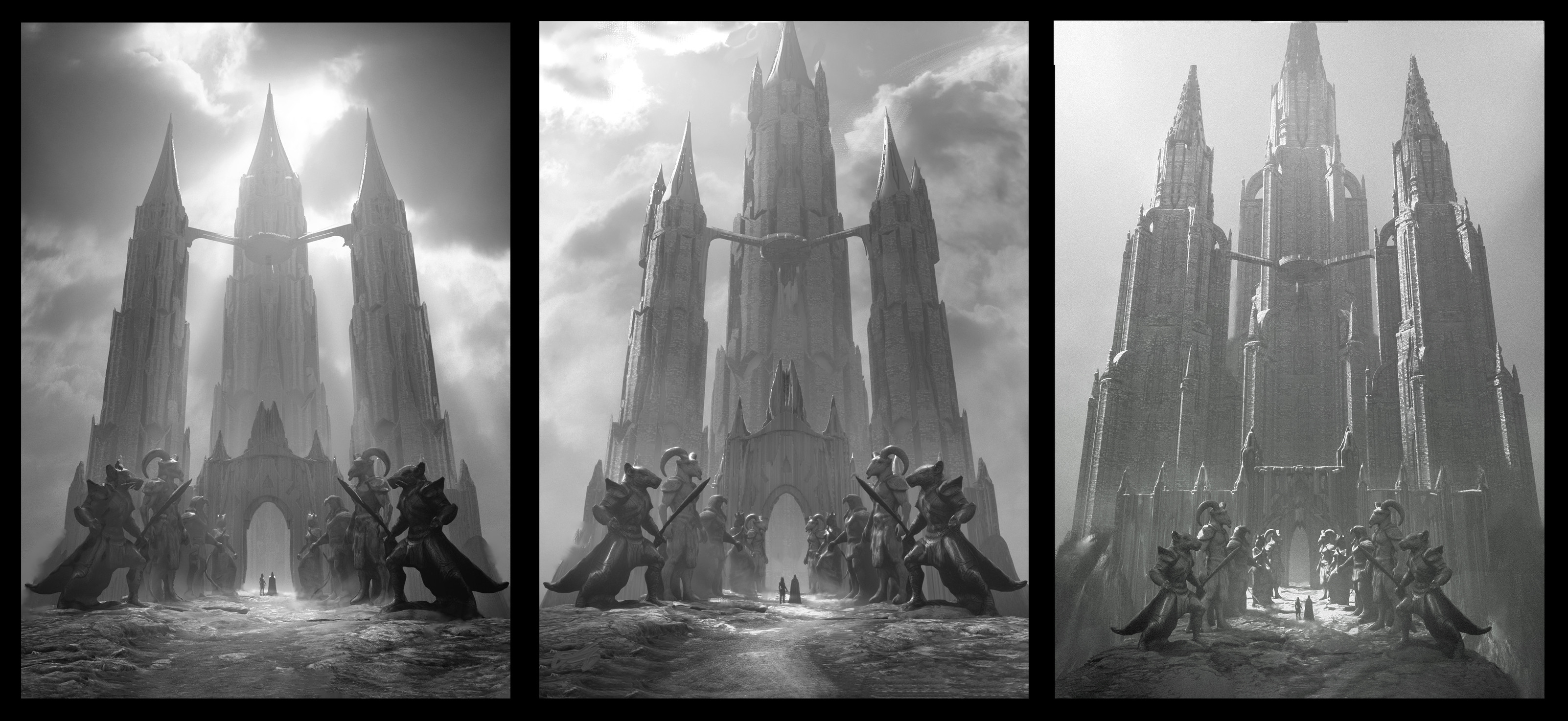 bw sketches