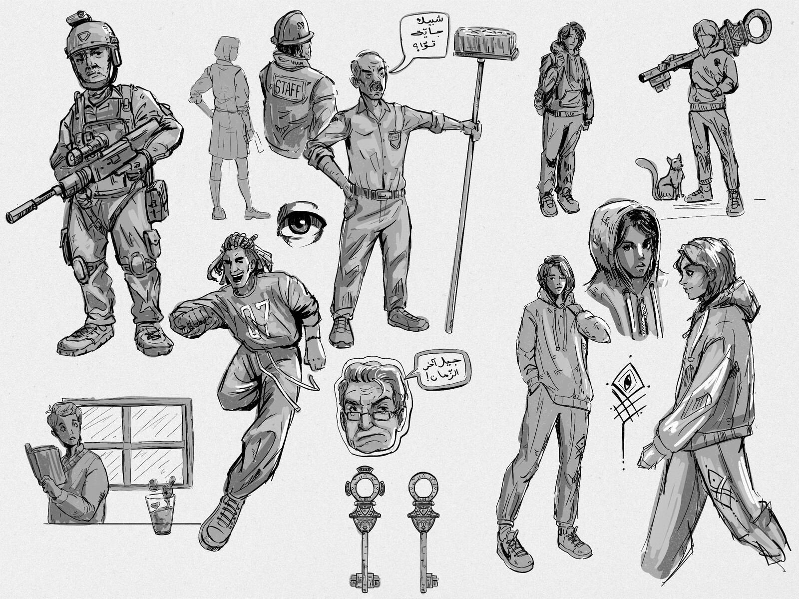 Character design exploration