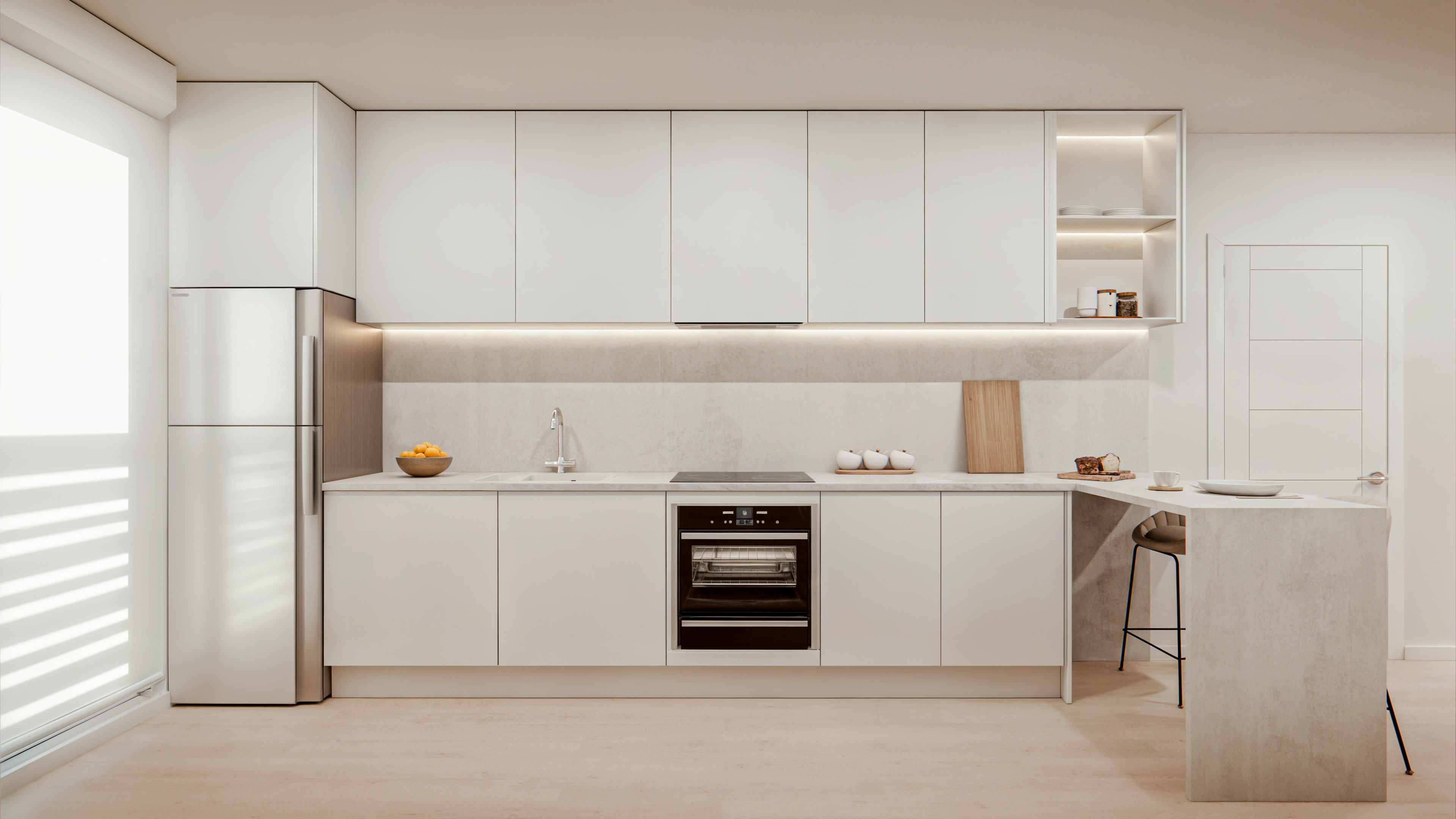 Kitchen front