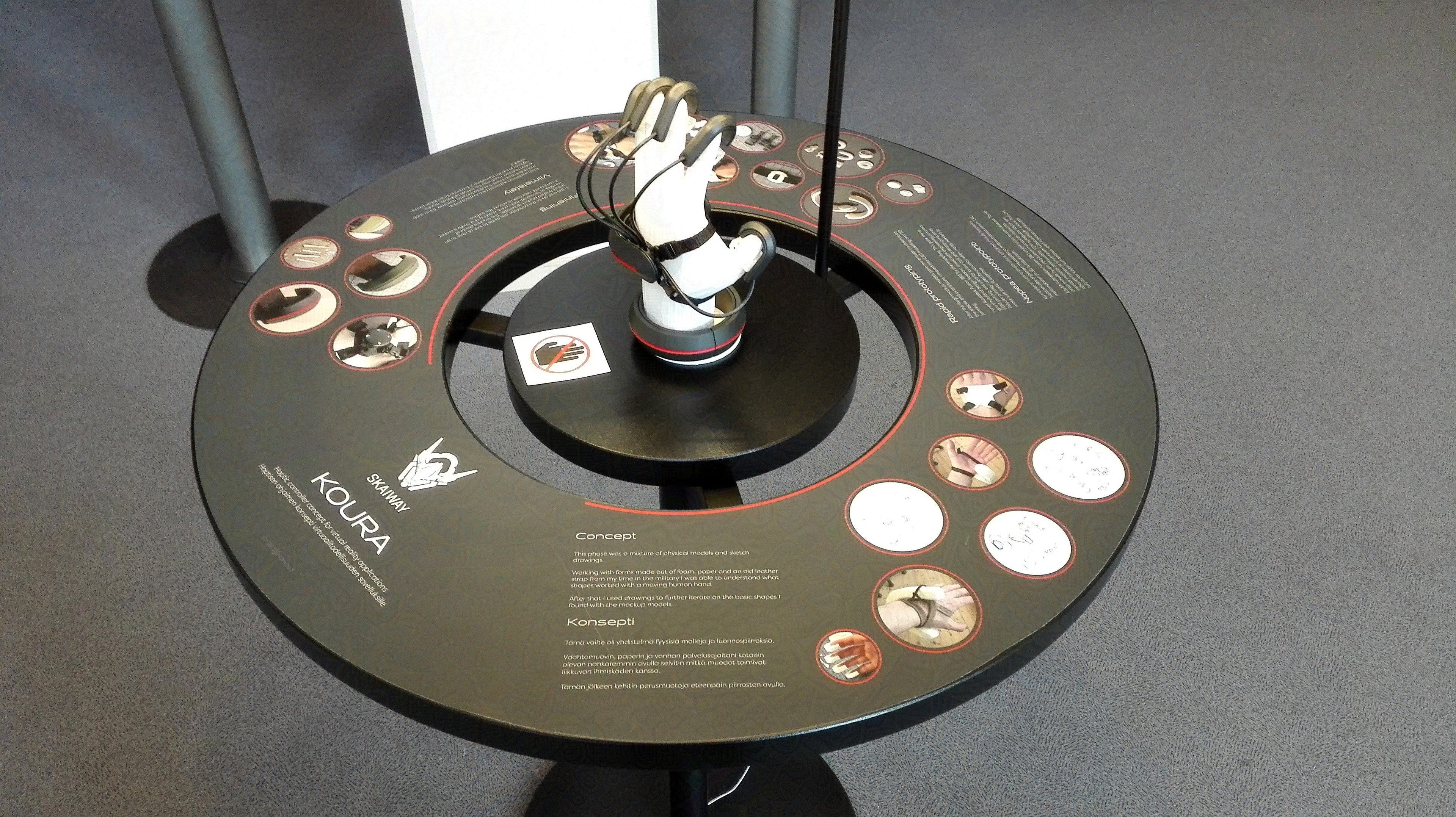 Presentation table
