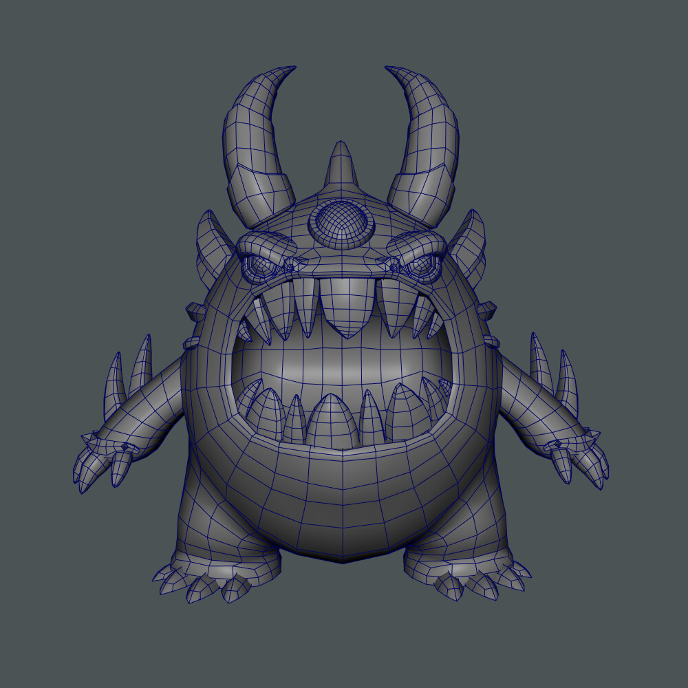 Wireframe in Maya