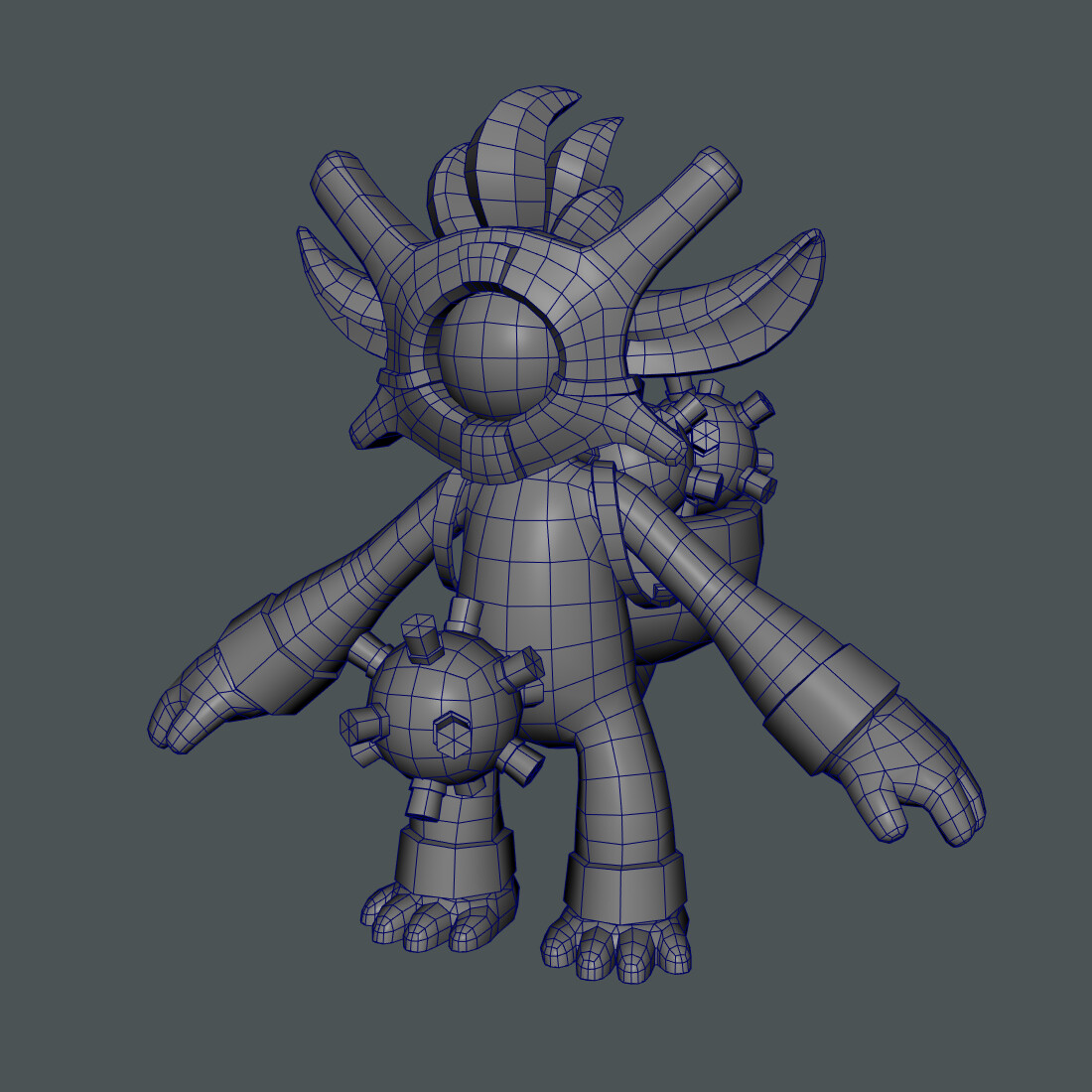 Wireframe in Maya