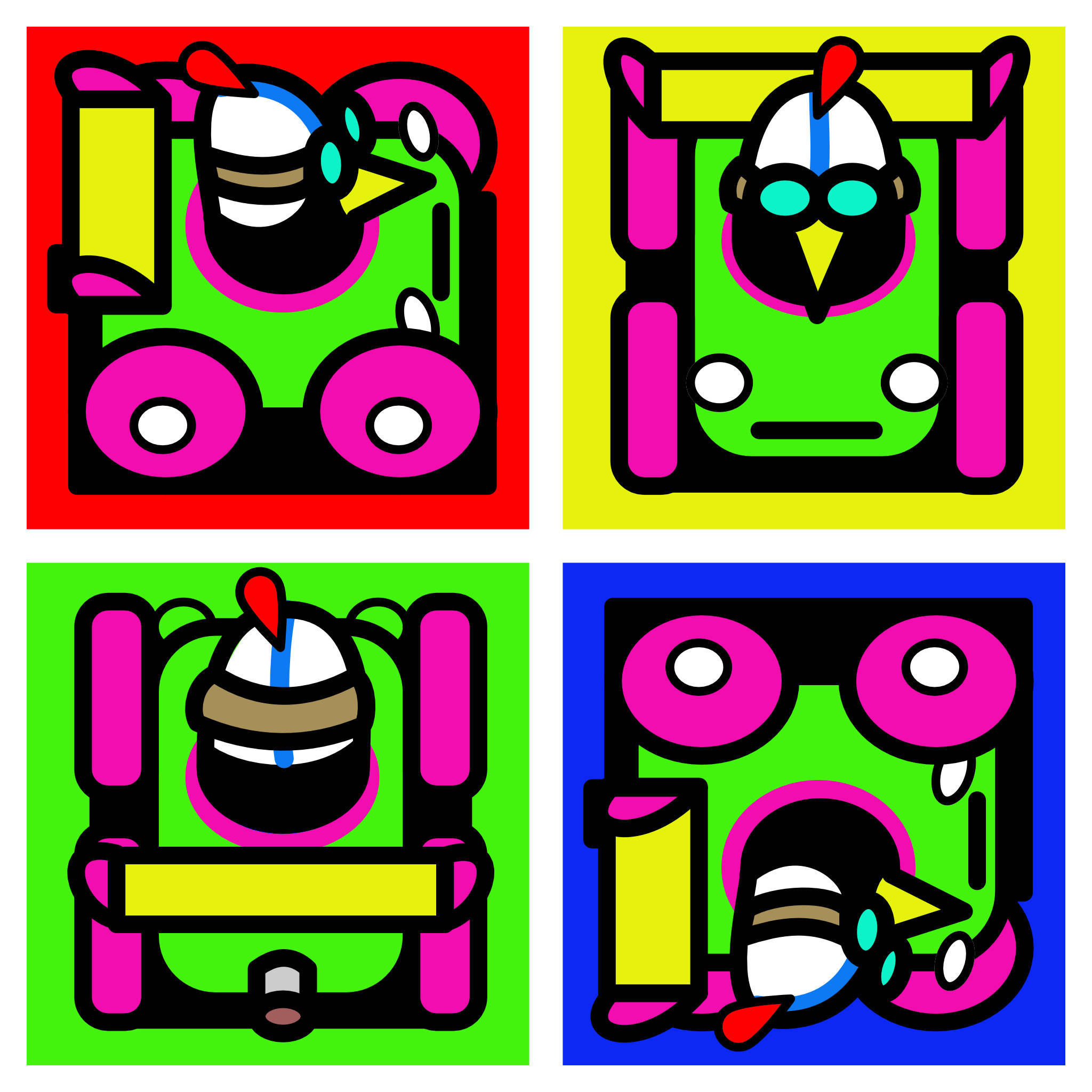 I'm not sure the colours are bright enough.