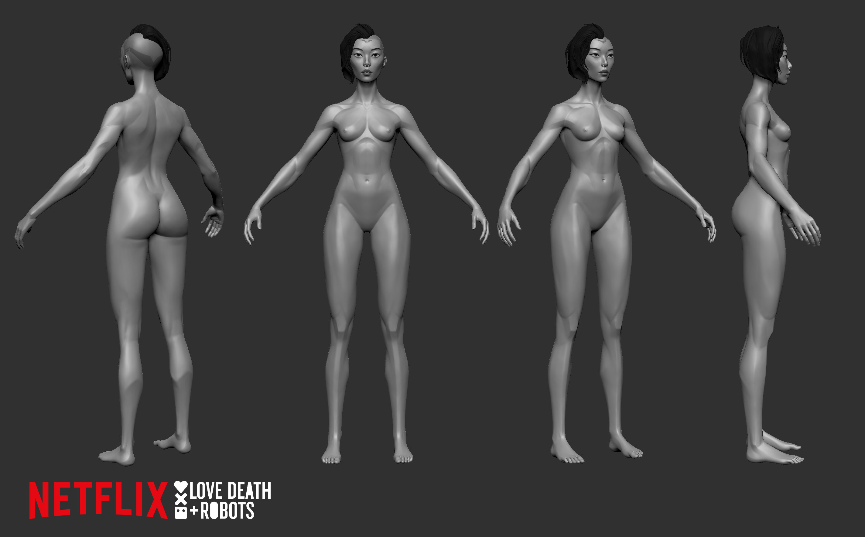 Mei Zbrush model