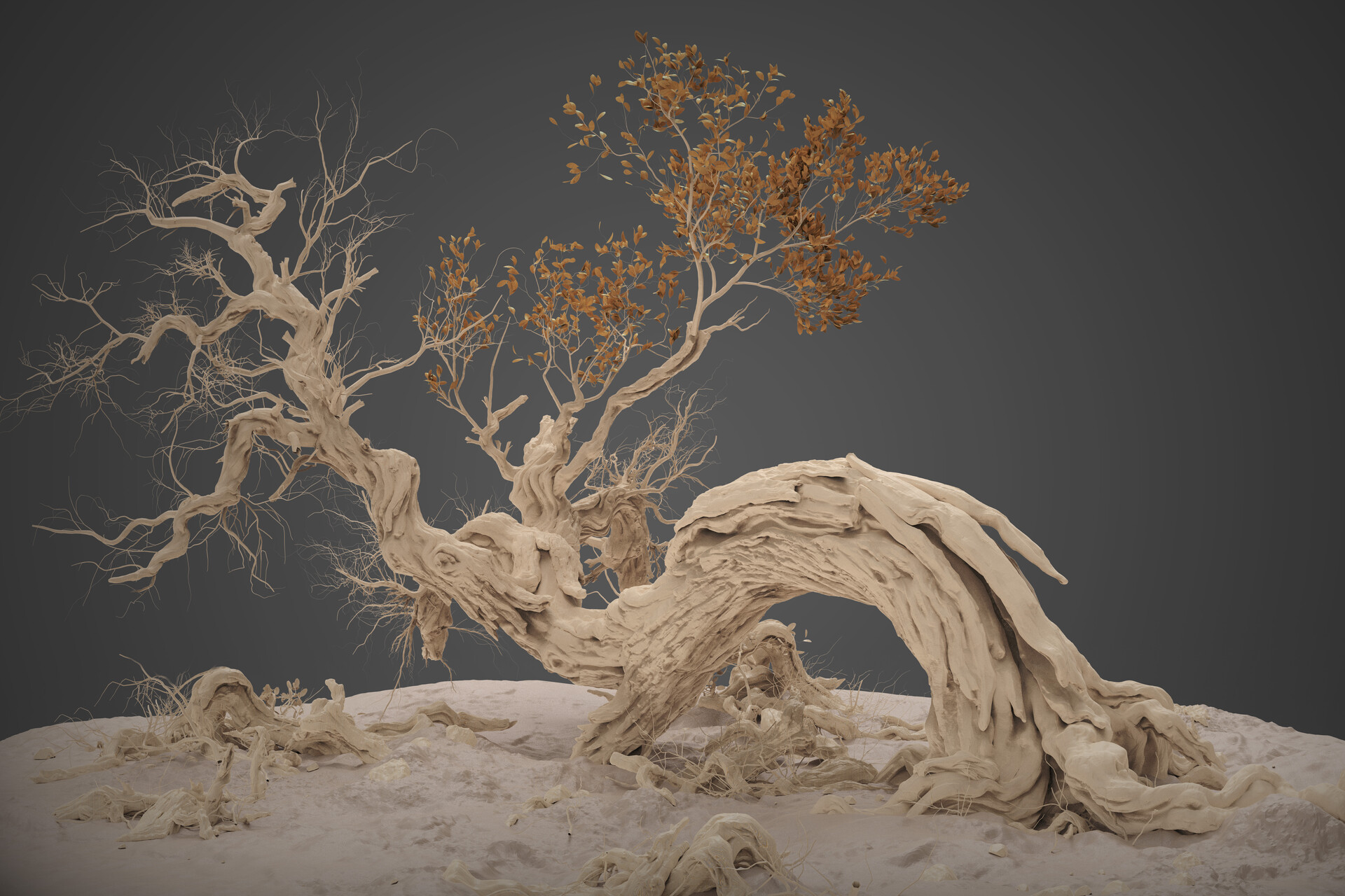 ArtStation - withered tree