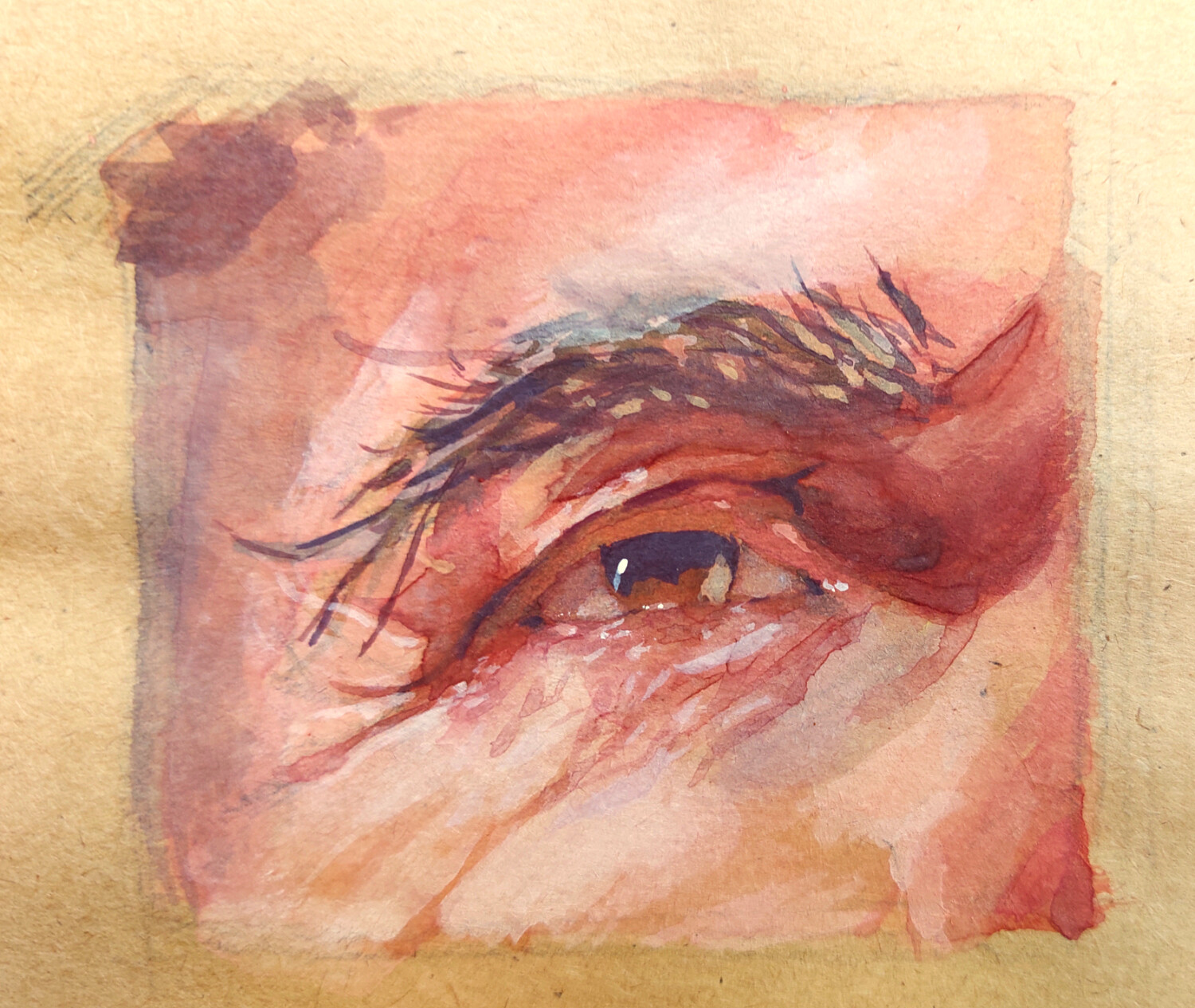 Gouache study