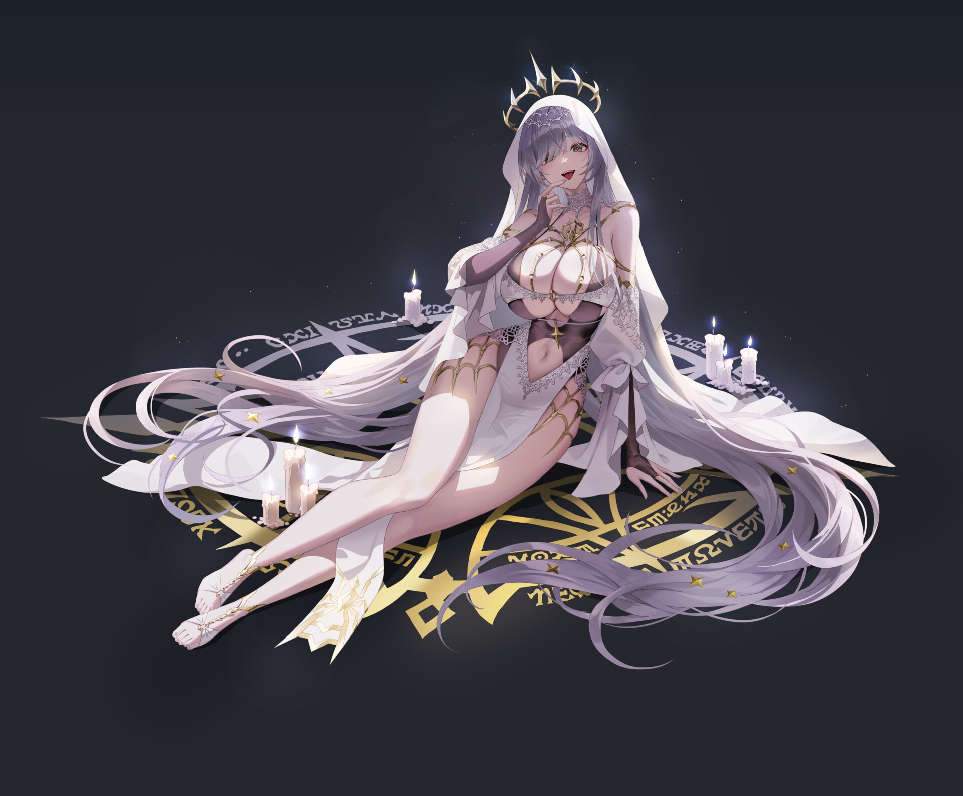 ArtStation - White spider priest