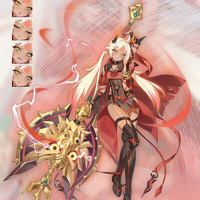 ArtStation - [FGO] エレシュキガル ビースト 🏹⛩️🙏