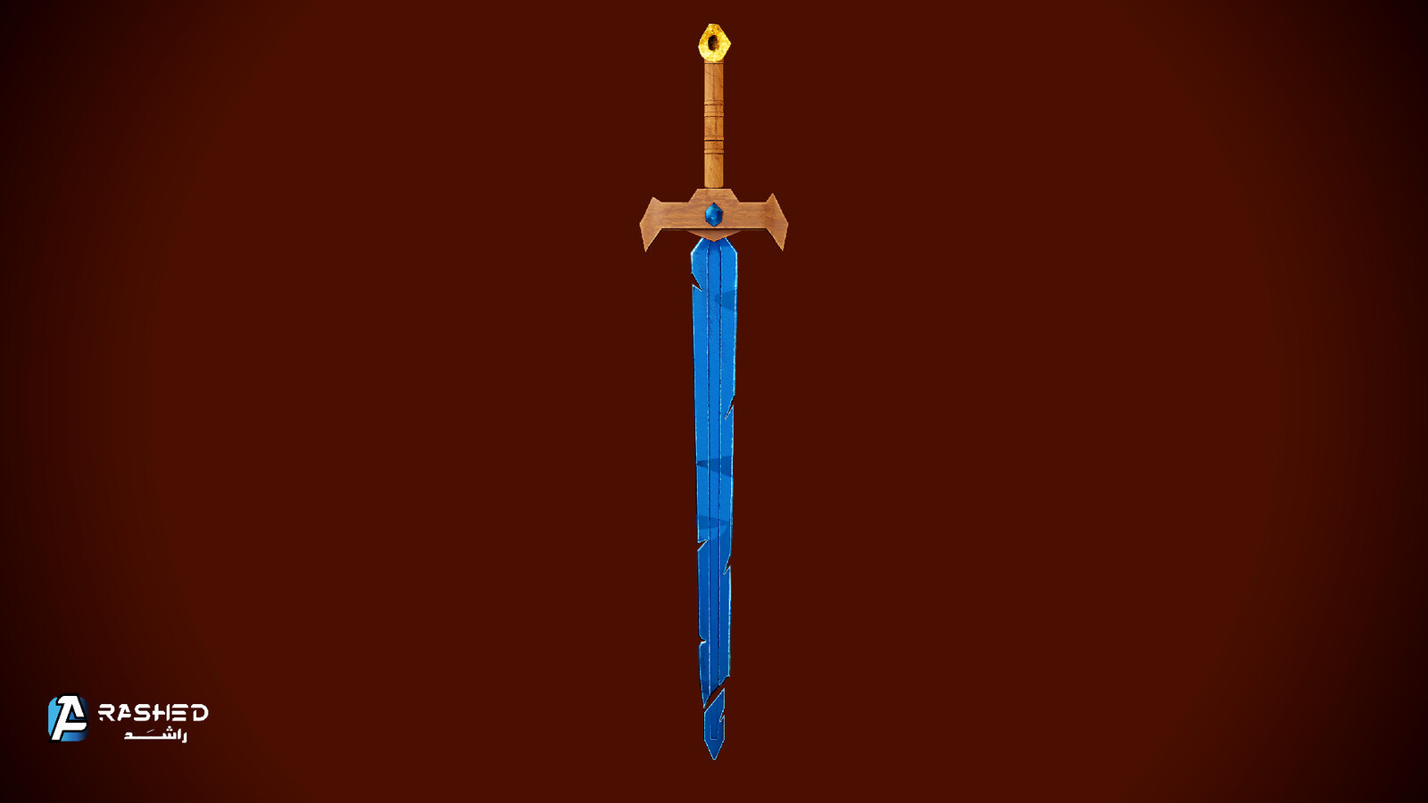 Stylized Wood Sword | سيف بستايل خشبي