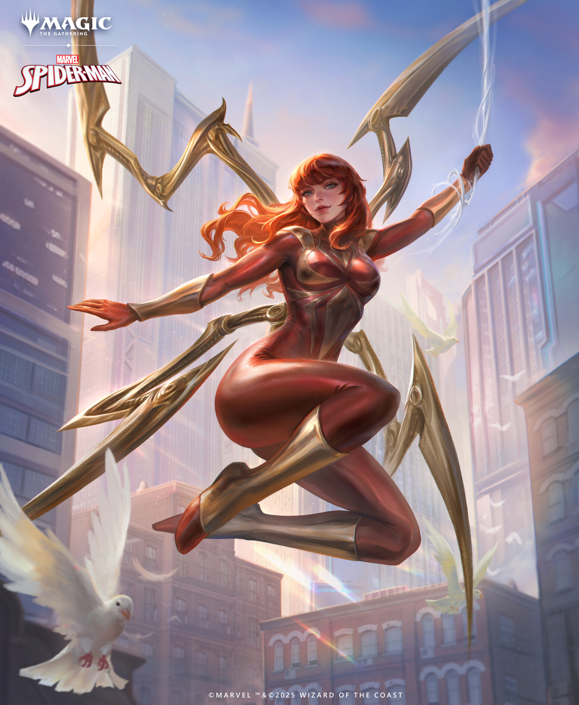 ArtStation - MTG x Spiderman - Iron Spider Mary Jane ArtStation - MTG x Spiderman - Iron Spider Mary Jane
