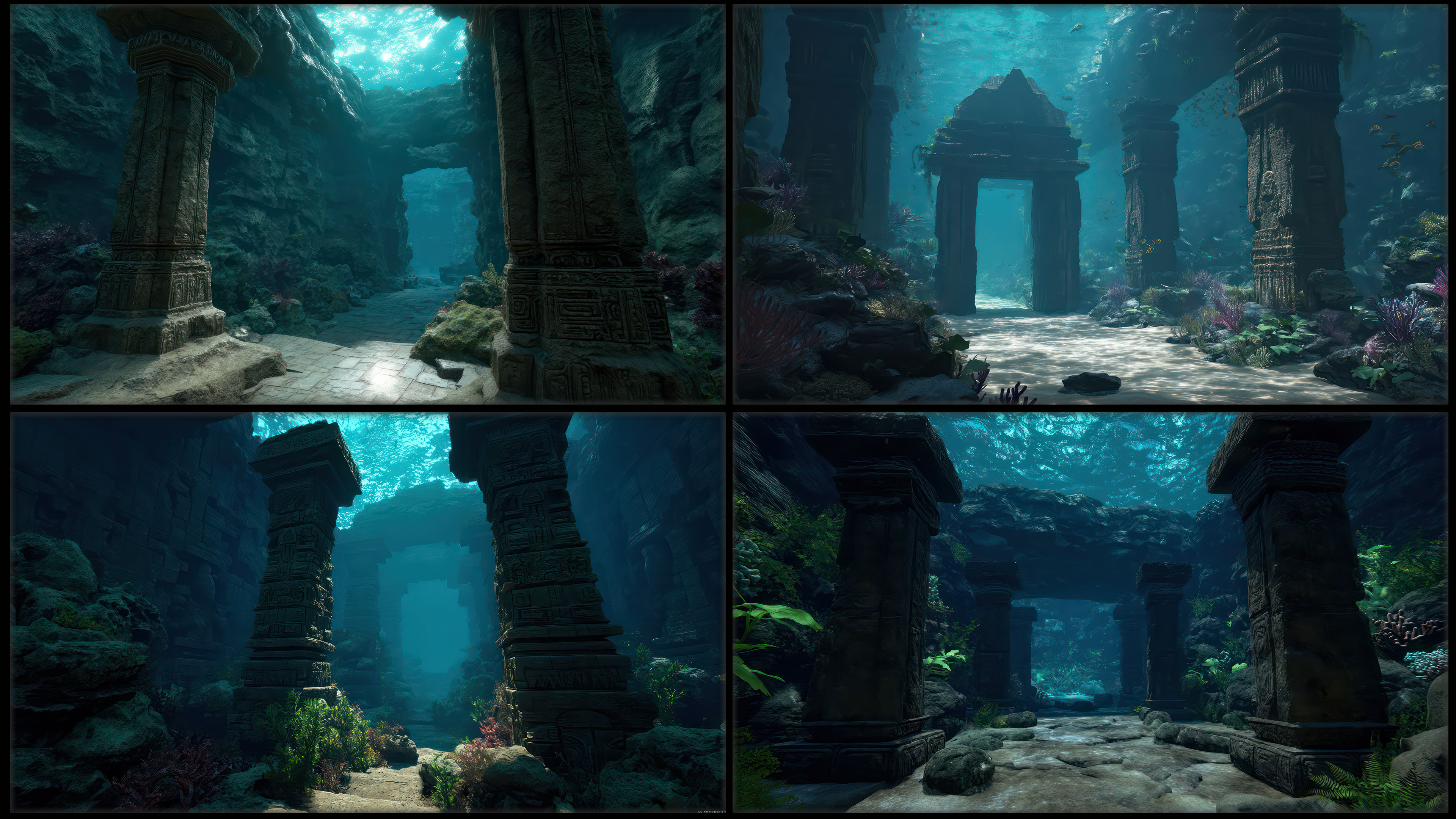 210 Underwater Civilization - Environment Concept Reference Image Pack v.418 |4K|
https://www.artstation.com/a/48797066