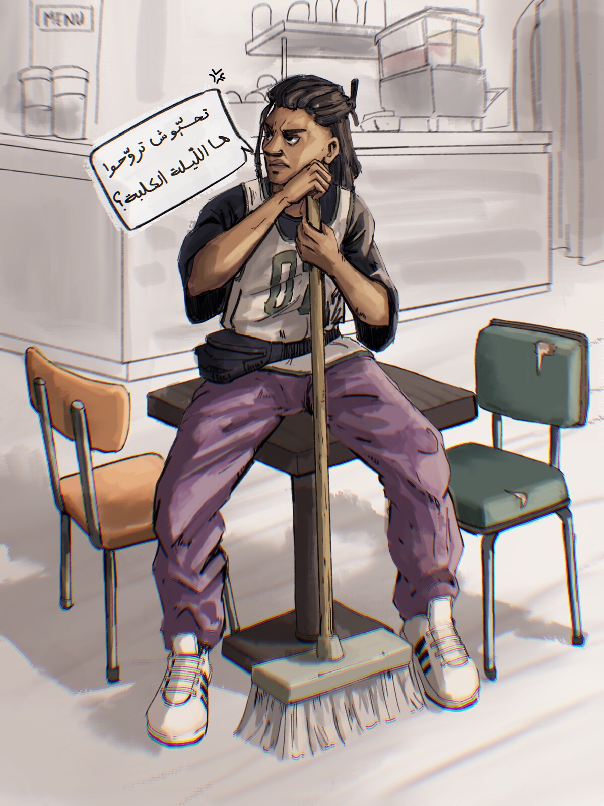 Hsan: A long shift