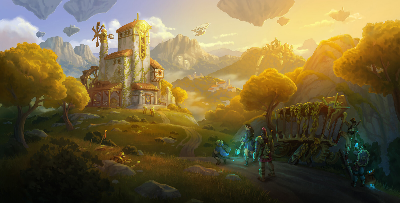Echoes of Elysium: Art Style
