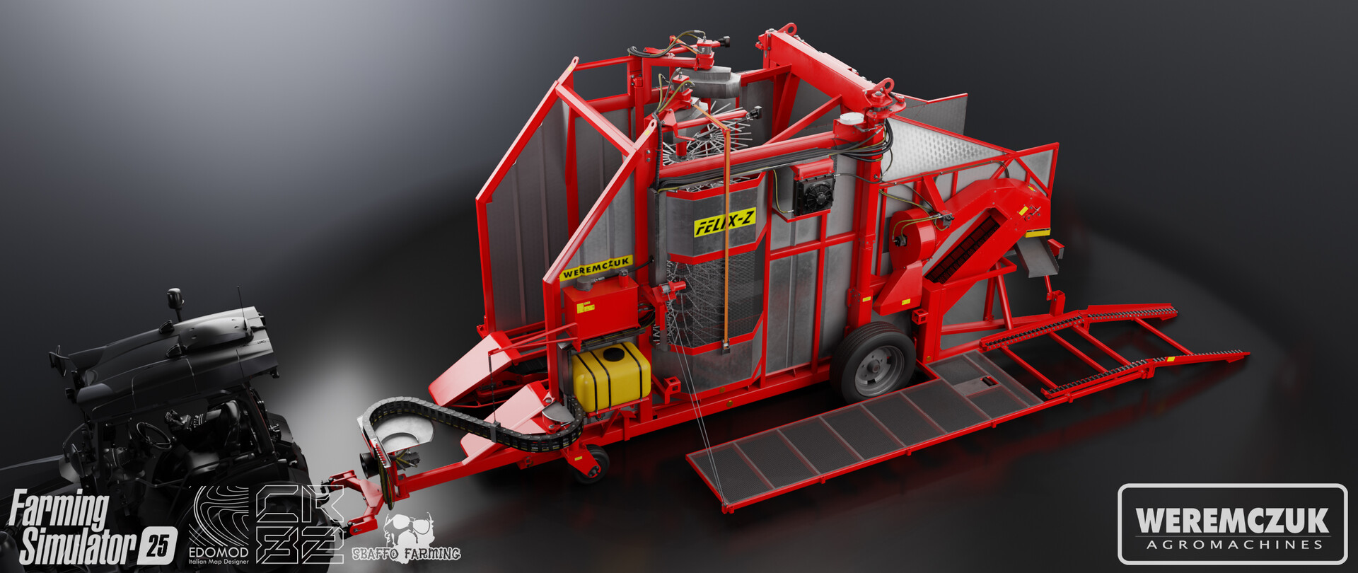 ArtStation - Weremczuk Felix-Z – Apple Harvester | FS25 Mod