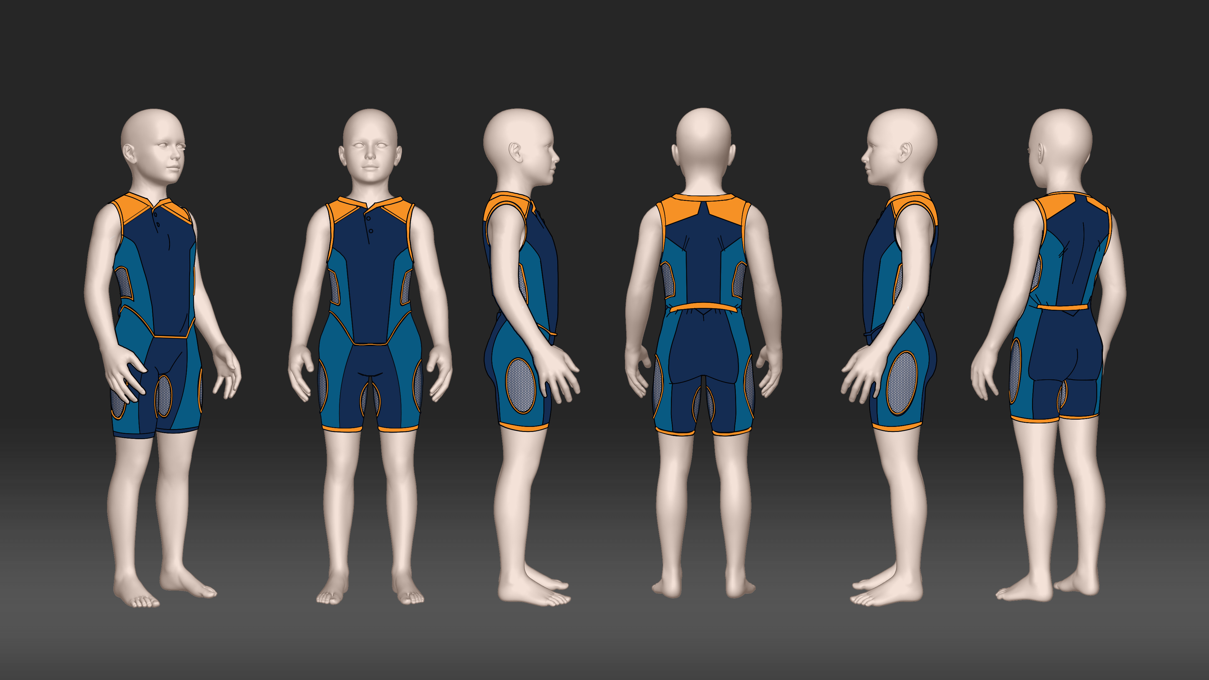 FINAL - design, child "Cozy" Under Liner.
