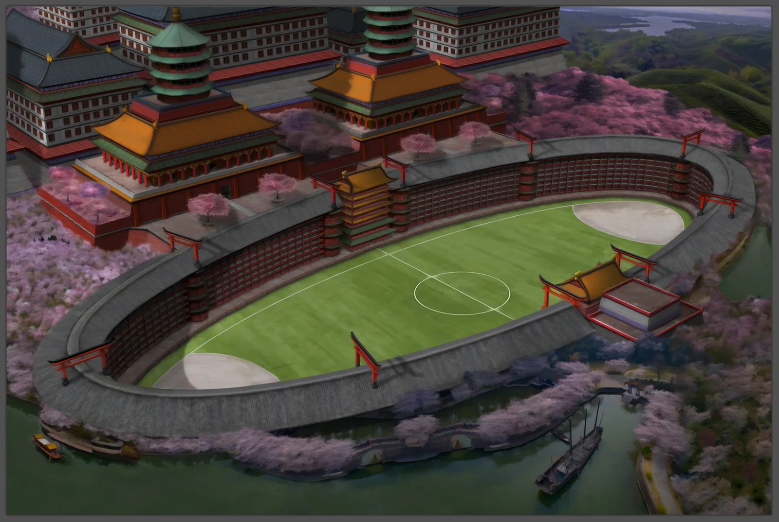 Sunken Sports Arena