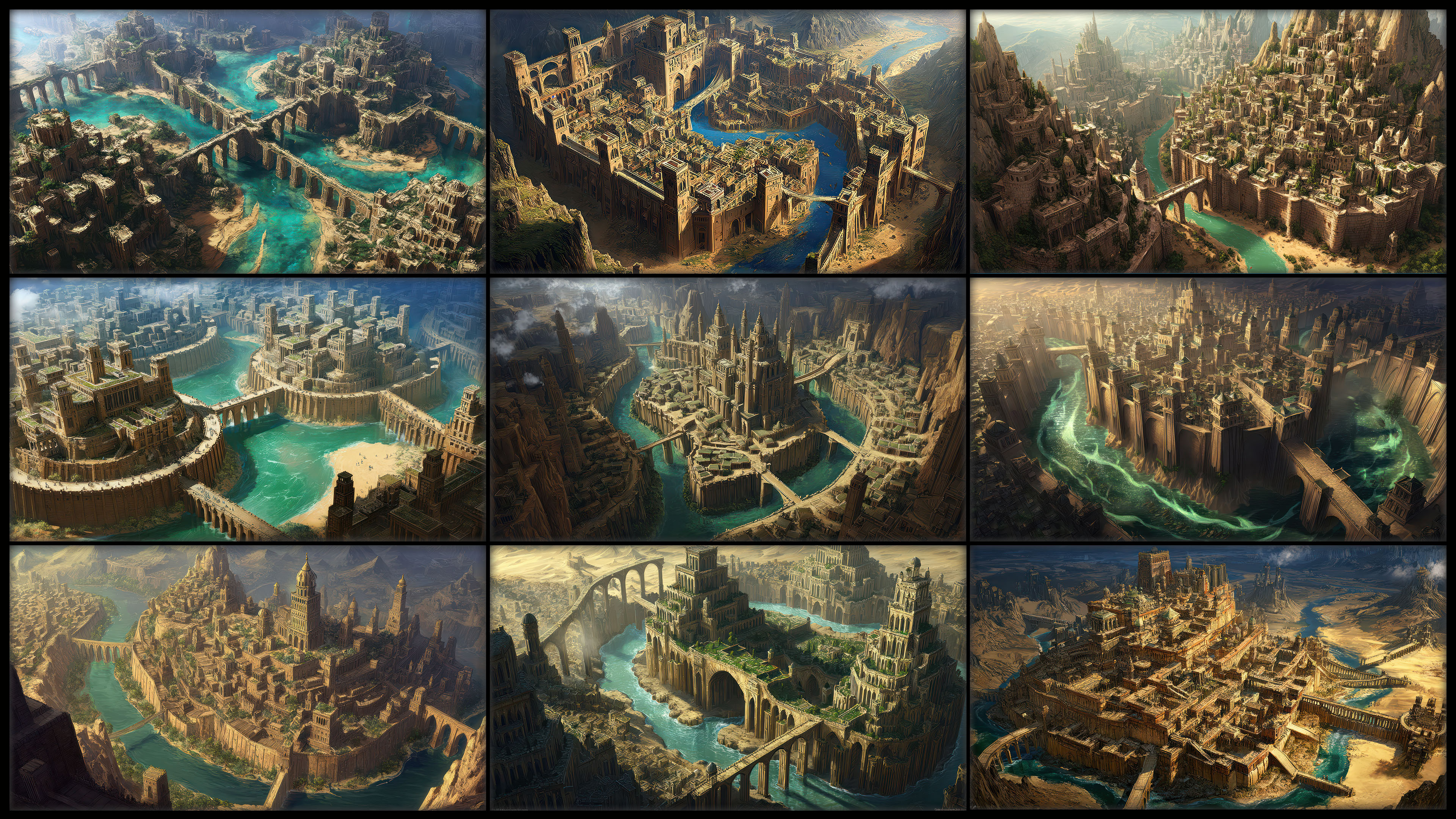260 Fantasy Desert Land - Cartoon Concept Reference Image Pack v.161 |4K|
https://www.artstation.com/a/49133708