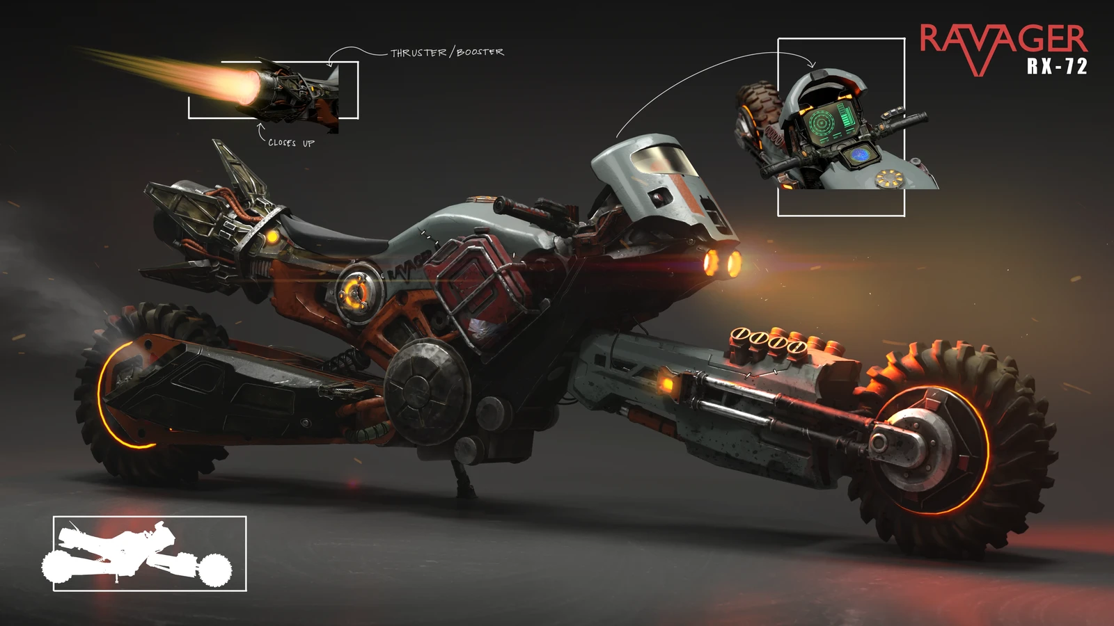 RAVAGER RX-72 Callout