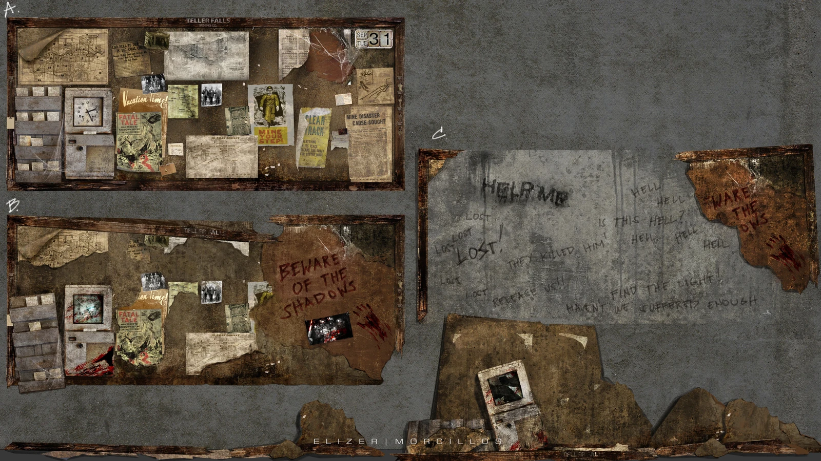 Teller Falls - Workboard Stages of Decay