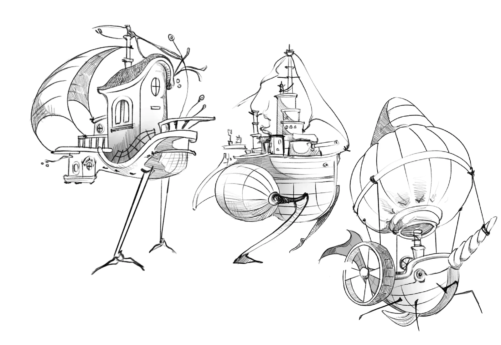 Walking cities sketch