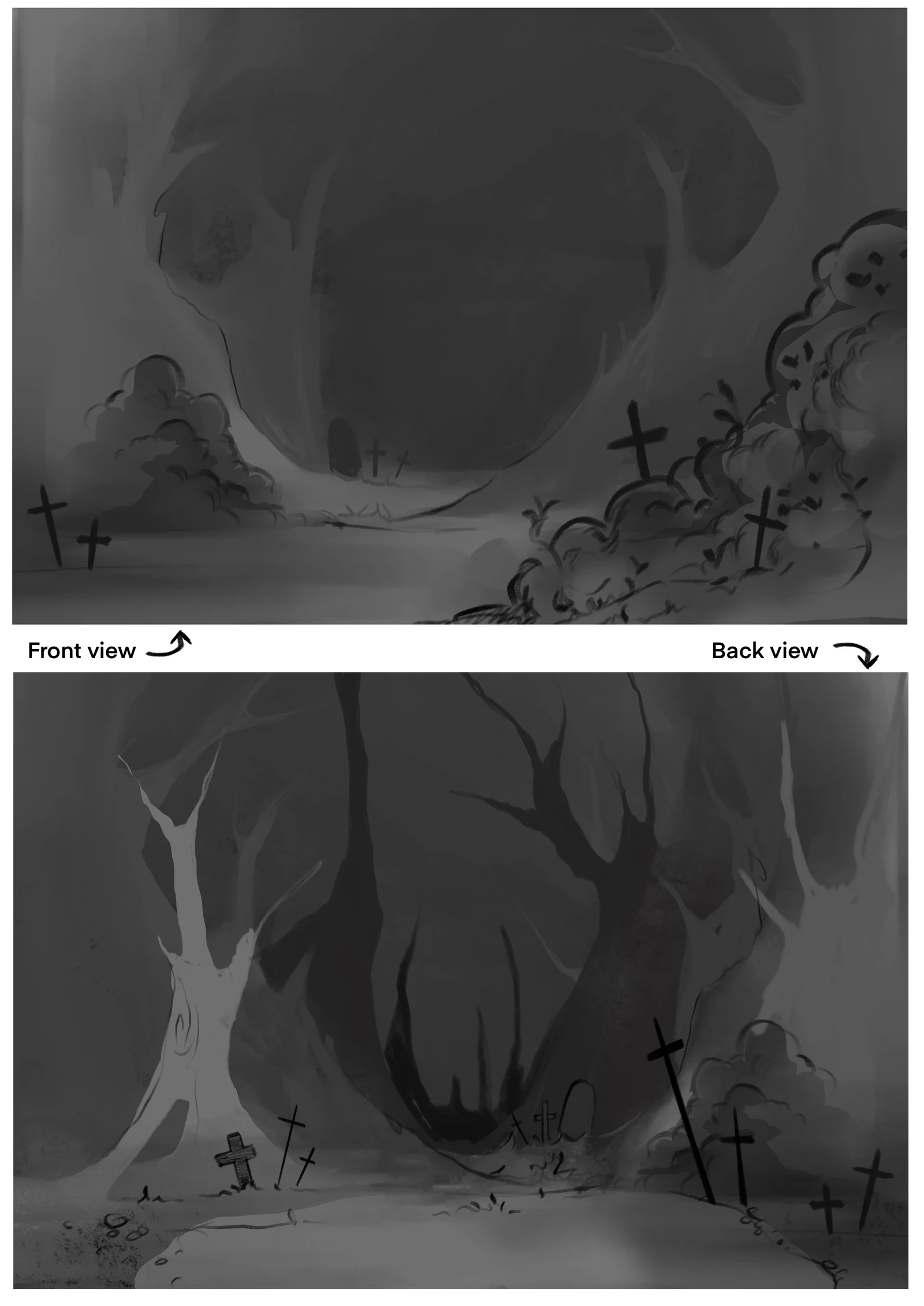 Graveyard - partial layout design 3